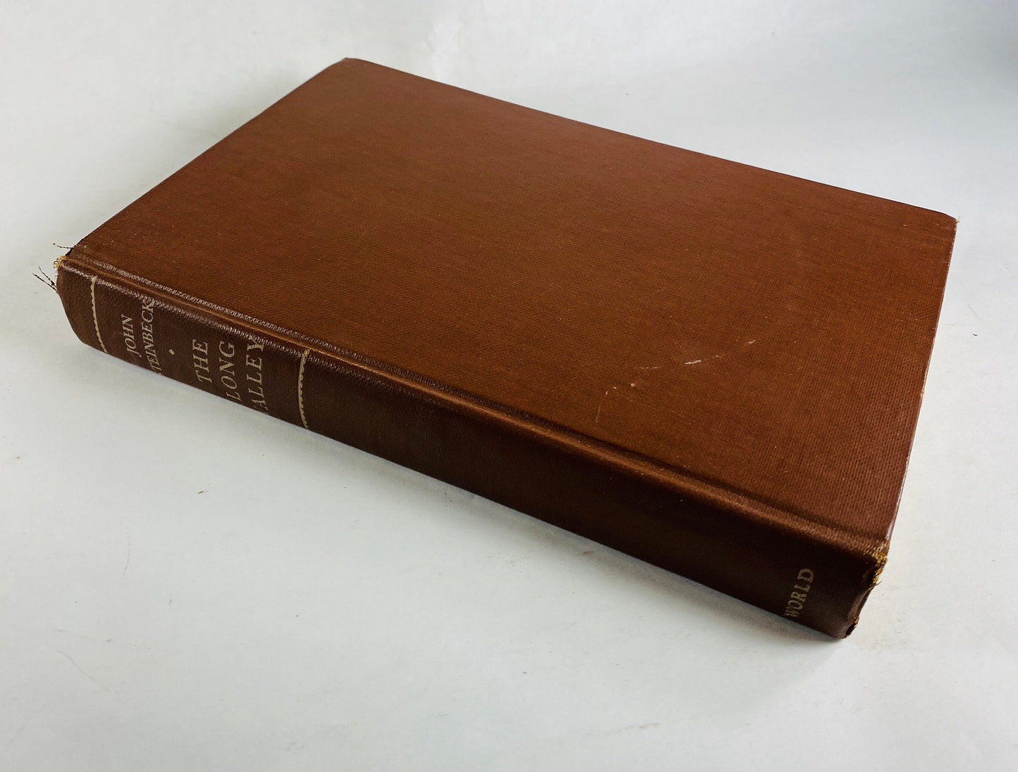 1945 Long Valley by John Steinbeck vintage book collection of short stories of simple people in Salinas Valley California EARLY PRINTING