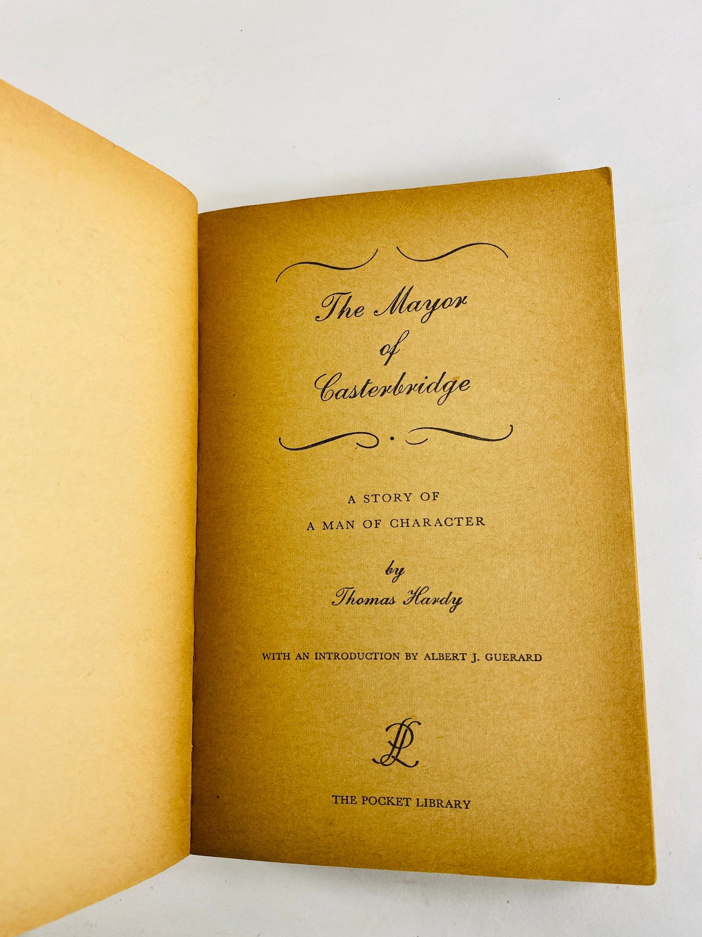 Mayor of Casterbridge by Thomas Hardy Vintage paperback book circa 1969 Masterpiece with deep characters and their internal struggle