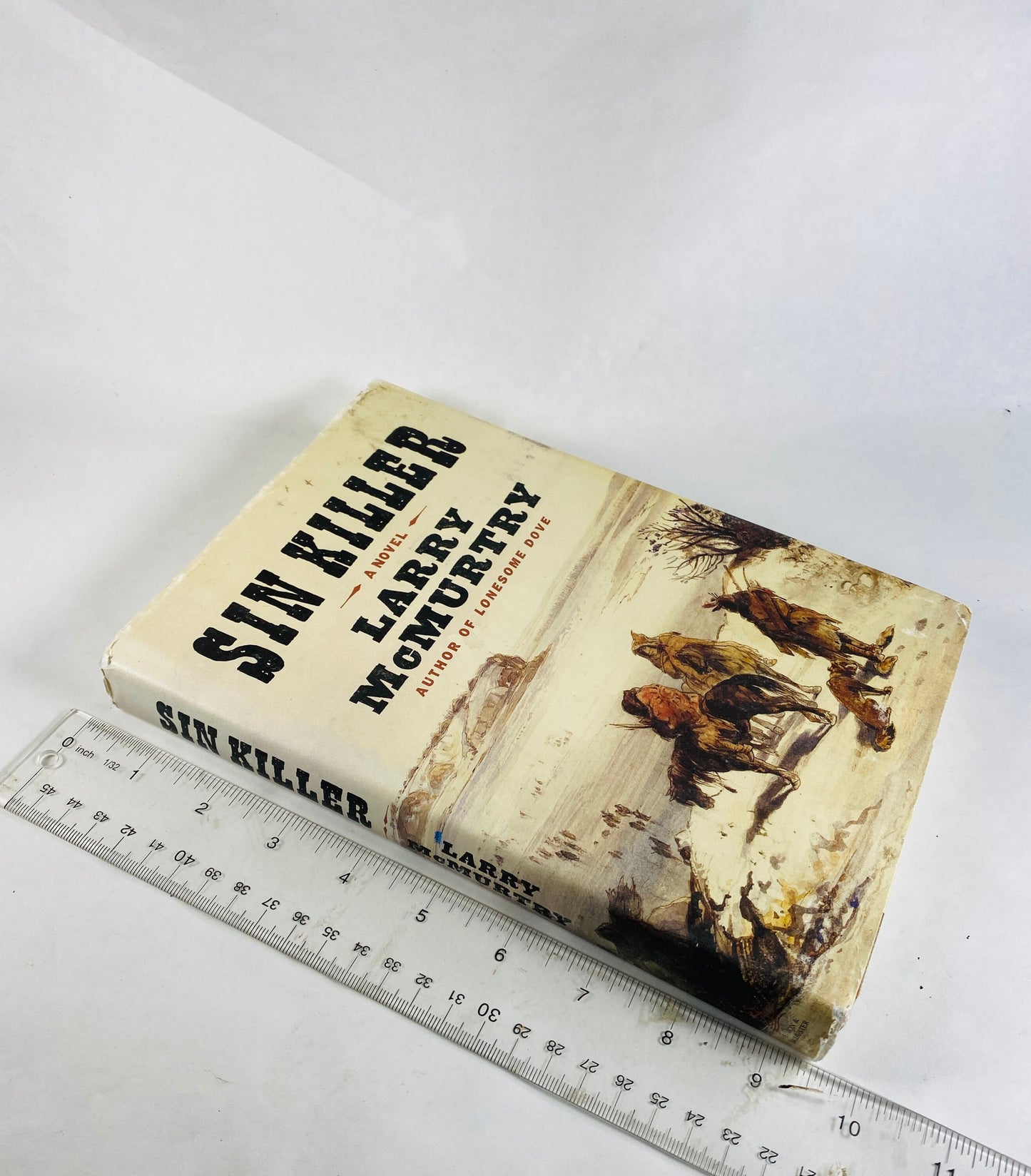 Sin Killer by Larry McMurtry Vintage FIRST EDITION book Berrybend Narratives Pulitzer Prize author Western Texas Ranger home decor