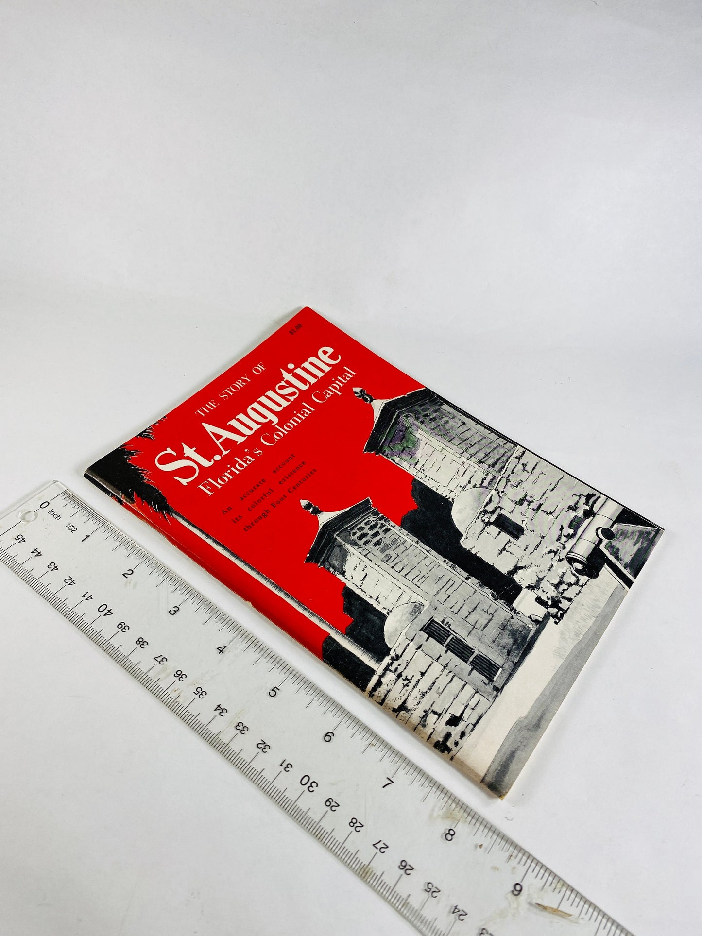 Florda's Colonial Capital St Augustine history vintage booklet circa 1975 by JT Van Campen & Historical Society