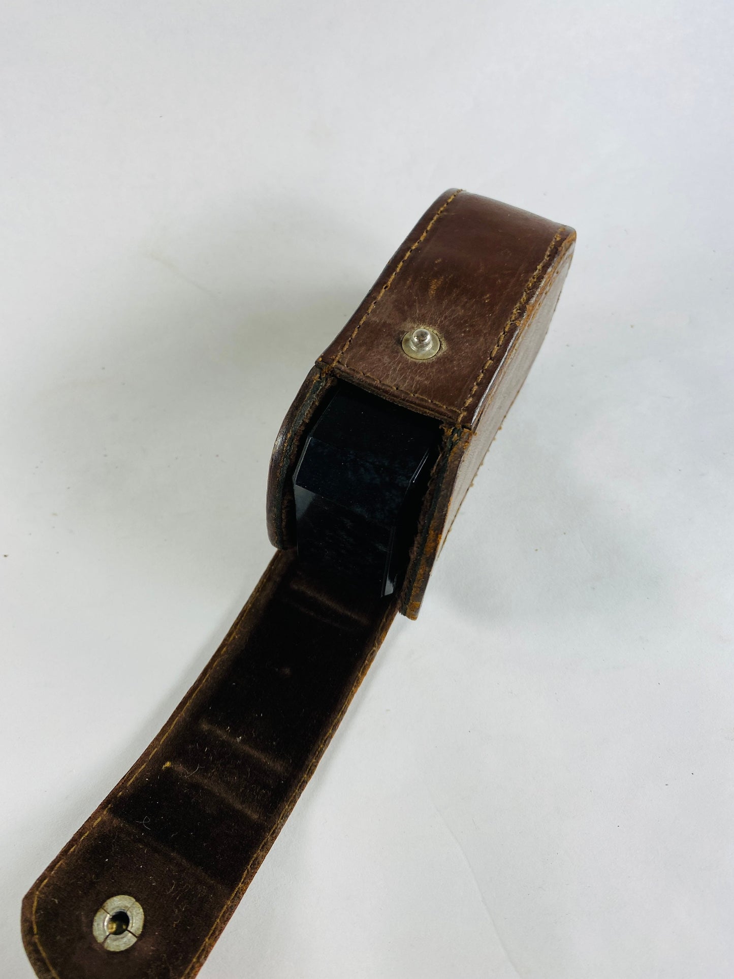 GORGEOUS Art Deco Weston Photronic Exposure Meter Model 650 circa 1935 Highly collectible Retro camera decor with leather case