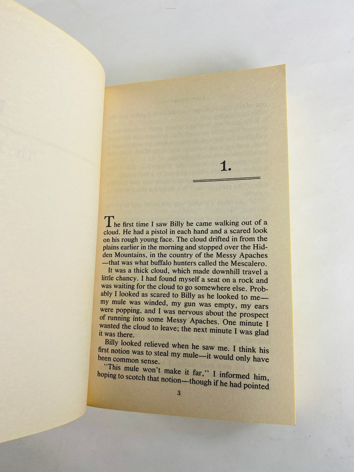 1988 Larry McMurtry Anything for Billy FIRST PRINTING vintage paperback book about Billy the Kid outlaw Texas