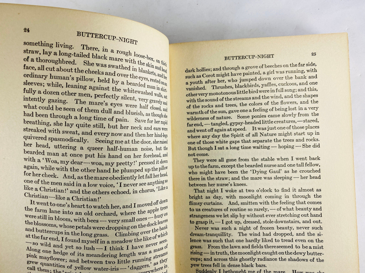 Charles Swain Thomas vintage red book of short stories circa 1927 antique bookshelf decor Atlantic Narratives