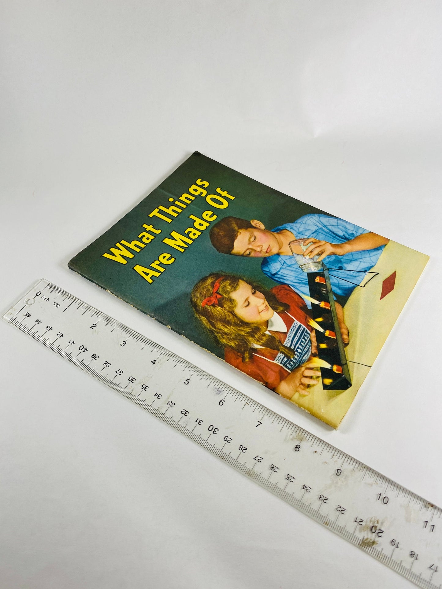What Things are Made Of vintage booklet by Bertha Morris Parker circa 1958 Retro science elementary school book prop set decor lab
