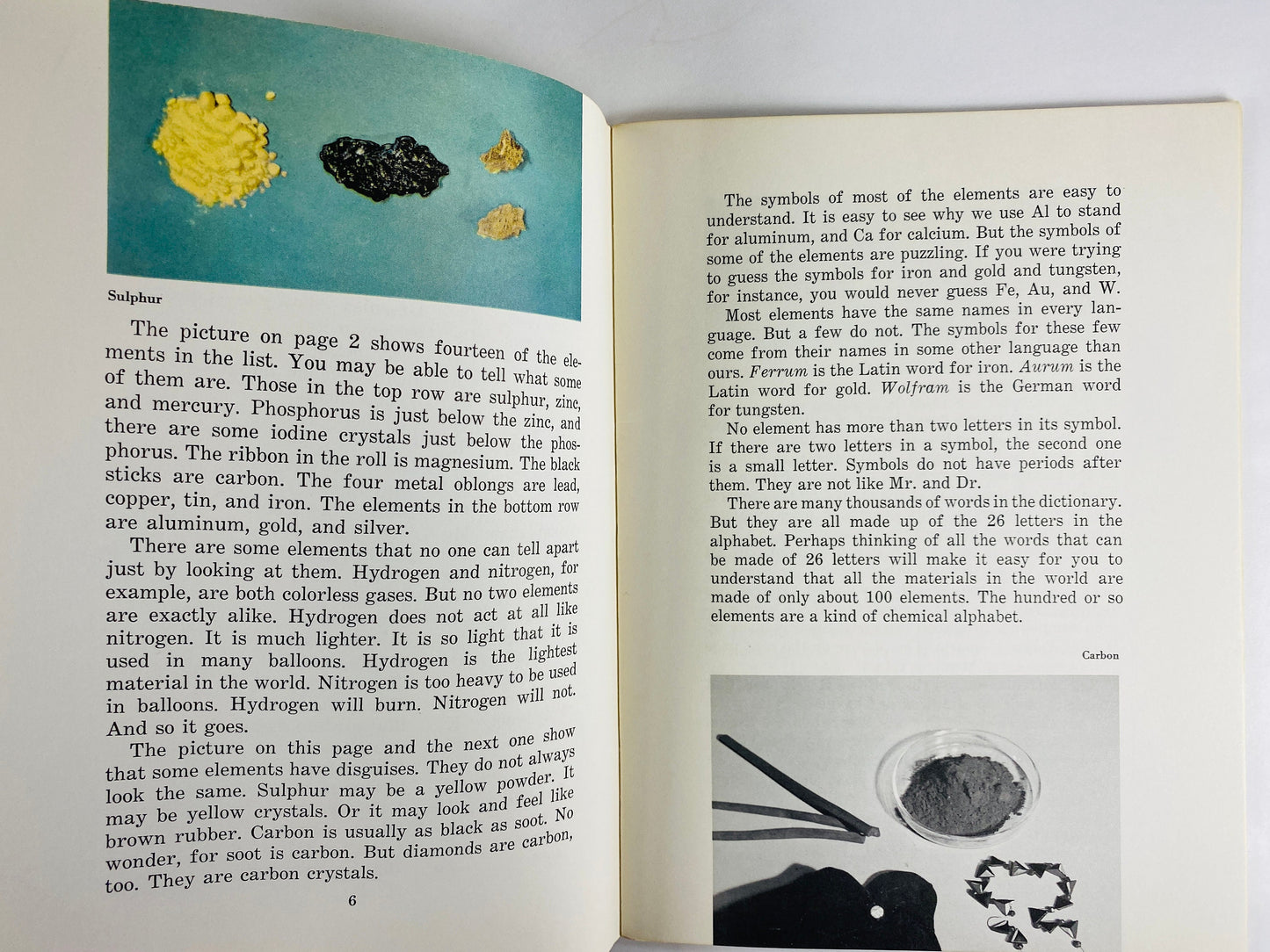 What Things are Made Of vintage booklet by Bertha Morris Parker circa 1958 Retro science elementary school book prop set decor lab