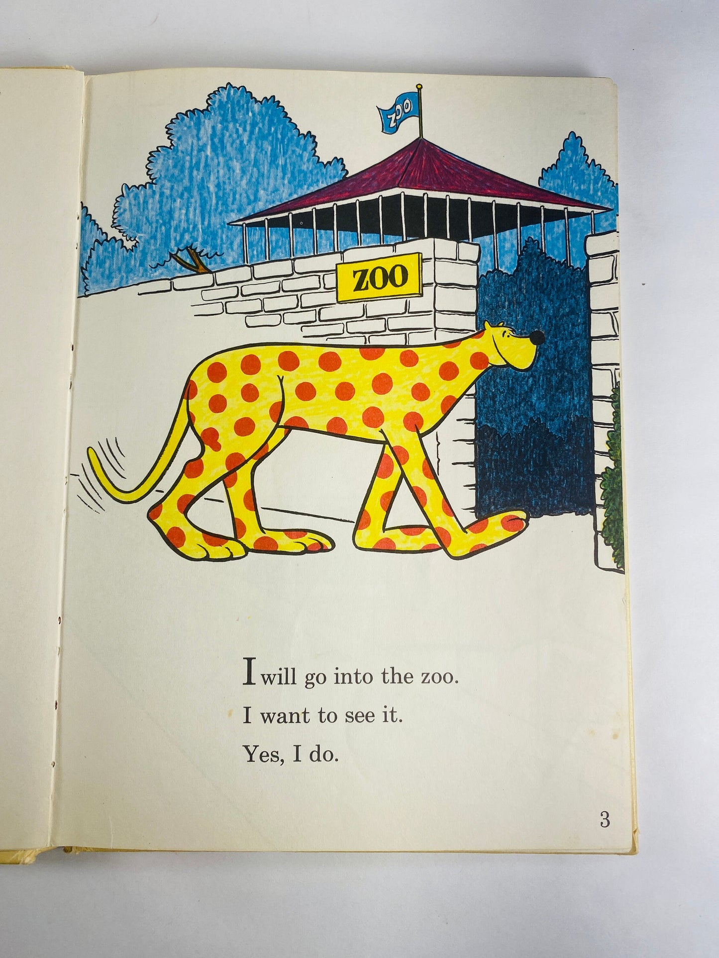 Put Me in the Zoo by Robert Lopshire vintage book by Dr Seuss circa 1960 Beginner Reader Book Club Edition