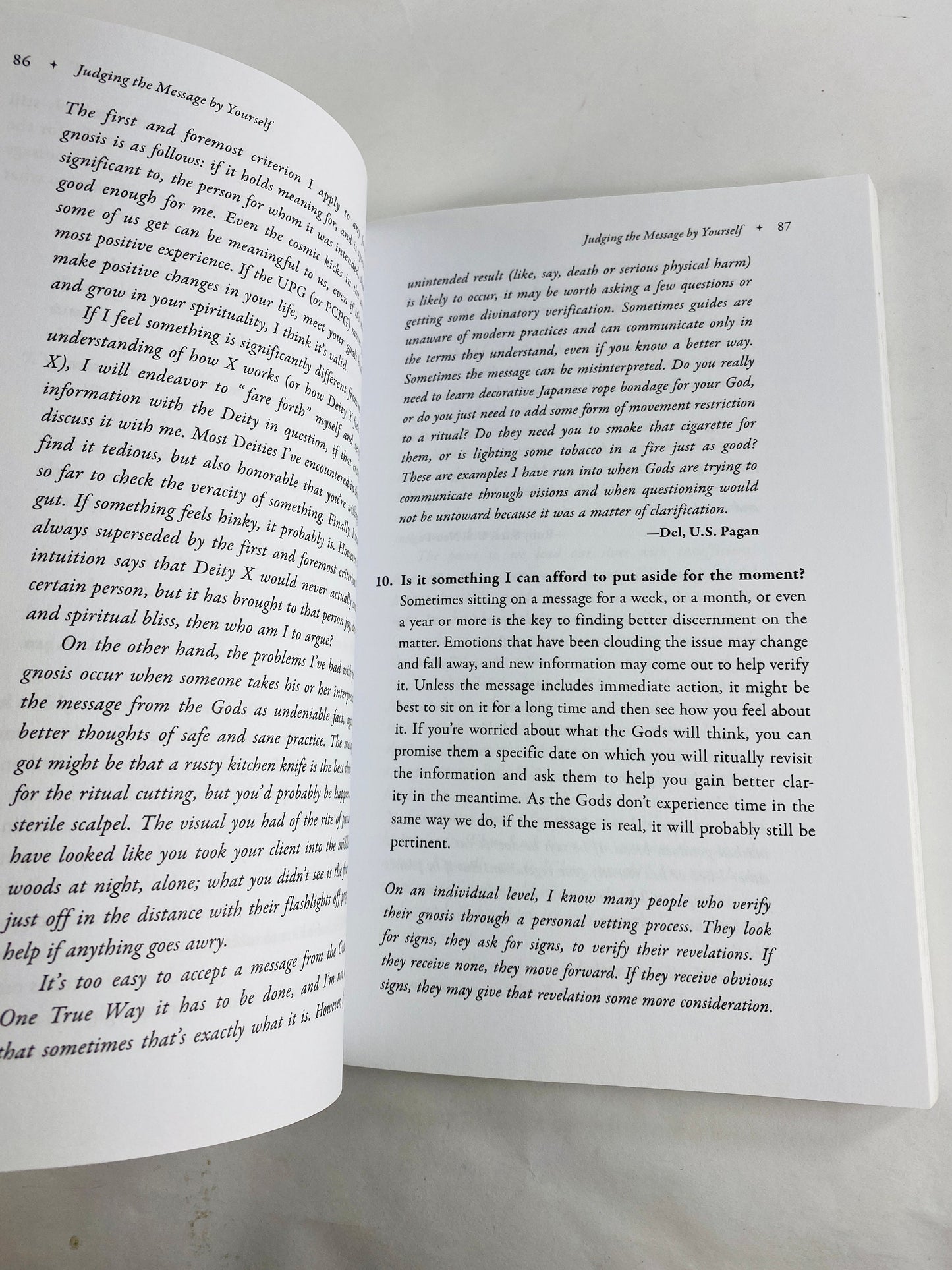 Talking to the Spirits vintage occult book Personal Gnosis in Pagan religion Afterlife Spiritualism clairvoyance