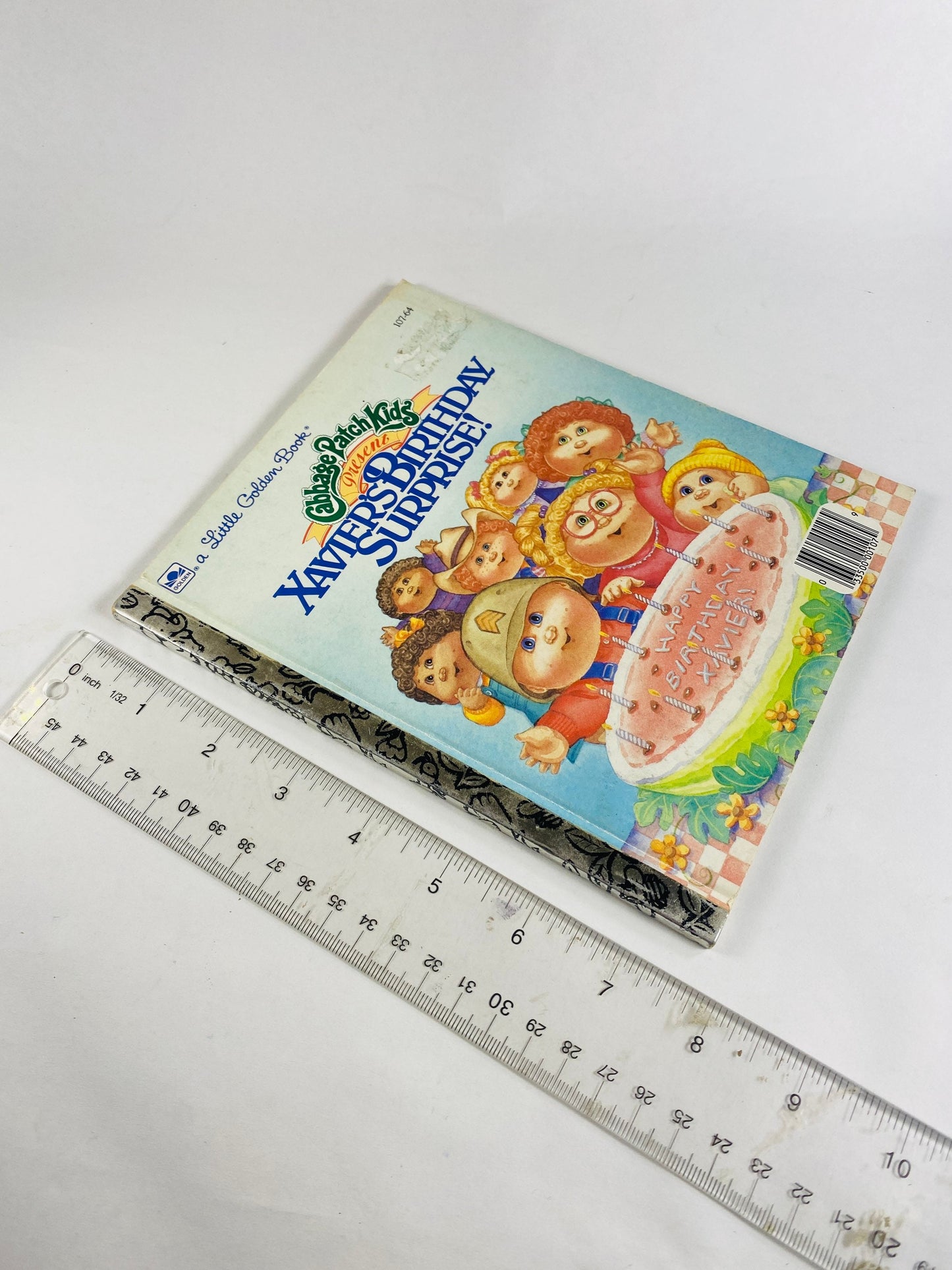 Cabbage Patch Kids vintage Little Golden Book 1980s stocking stuffer Xavier’s Birthday Surprise