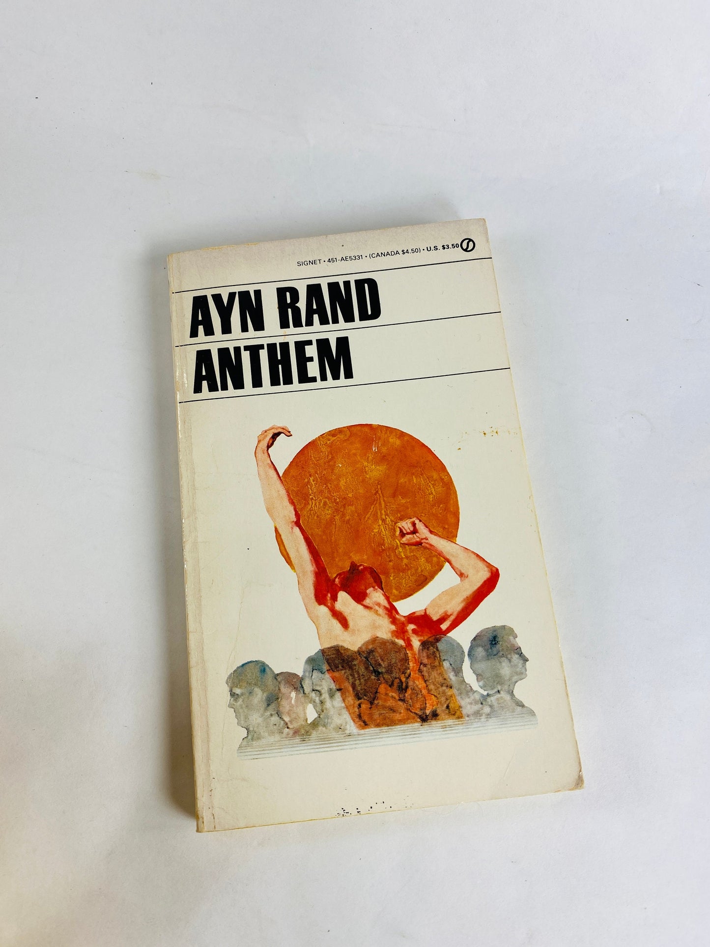 1960s Ayn Rand Fountainhead Anthem We the Living vintage Signet paperback book EARLY PRINTING philosophy Objectivism Night of January 16th