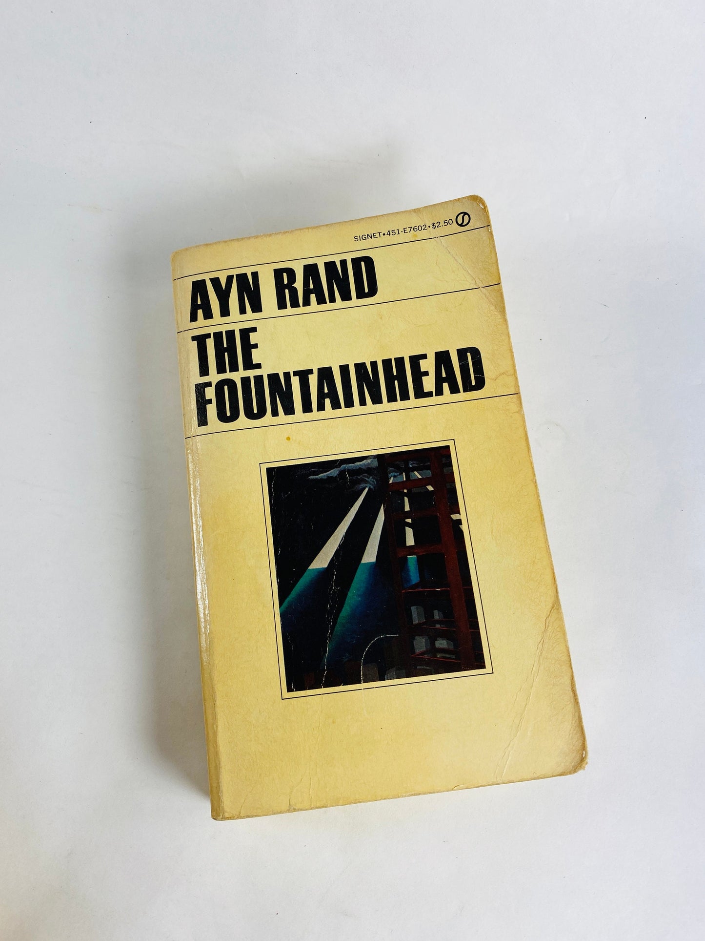 1960s Ayn Rand Fountainhead Anthem We the Living vintage Signet paperback book EARLY PRINTING philosophy Objectivism Night of January 16th