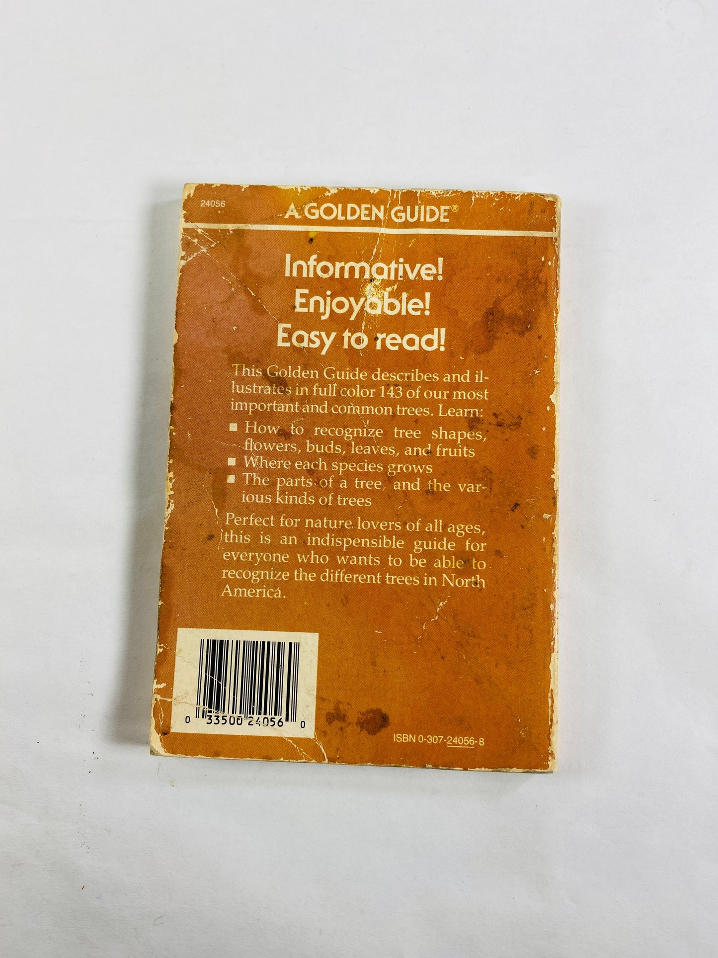 Golden Guide Book to Trees vintage paperback books circa 1985 Whitman Golden