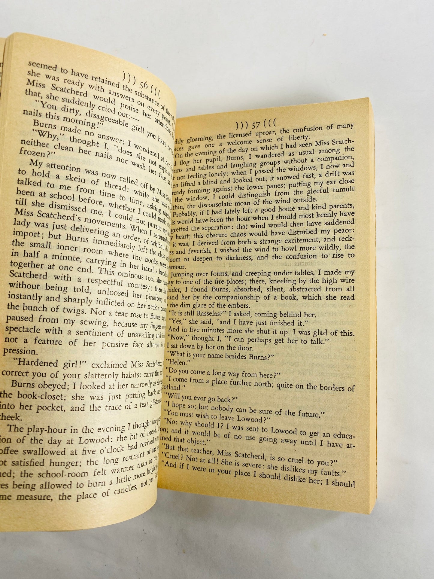 1960 Jane Eyre by Carlotte Bronte Signet paperback book New American Library