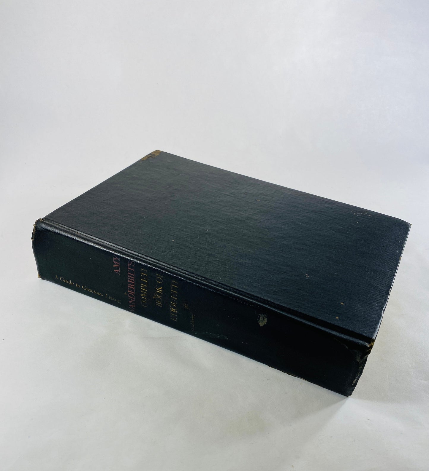 Andy Warhol illustrated! Amy Vanderbilt's Complete Book of Etiquette FIRST Edition SIGNED by Amy Vanderbilt! Vintage book circa 1954
