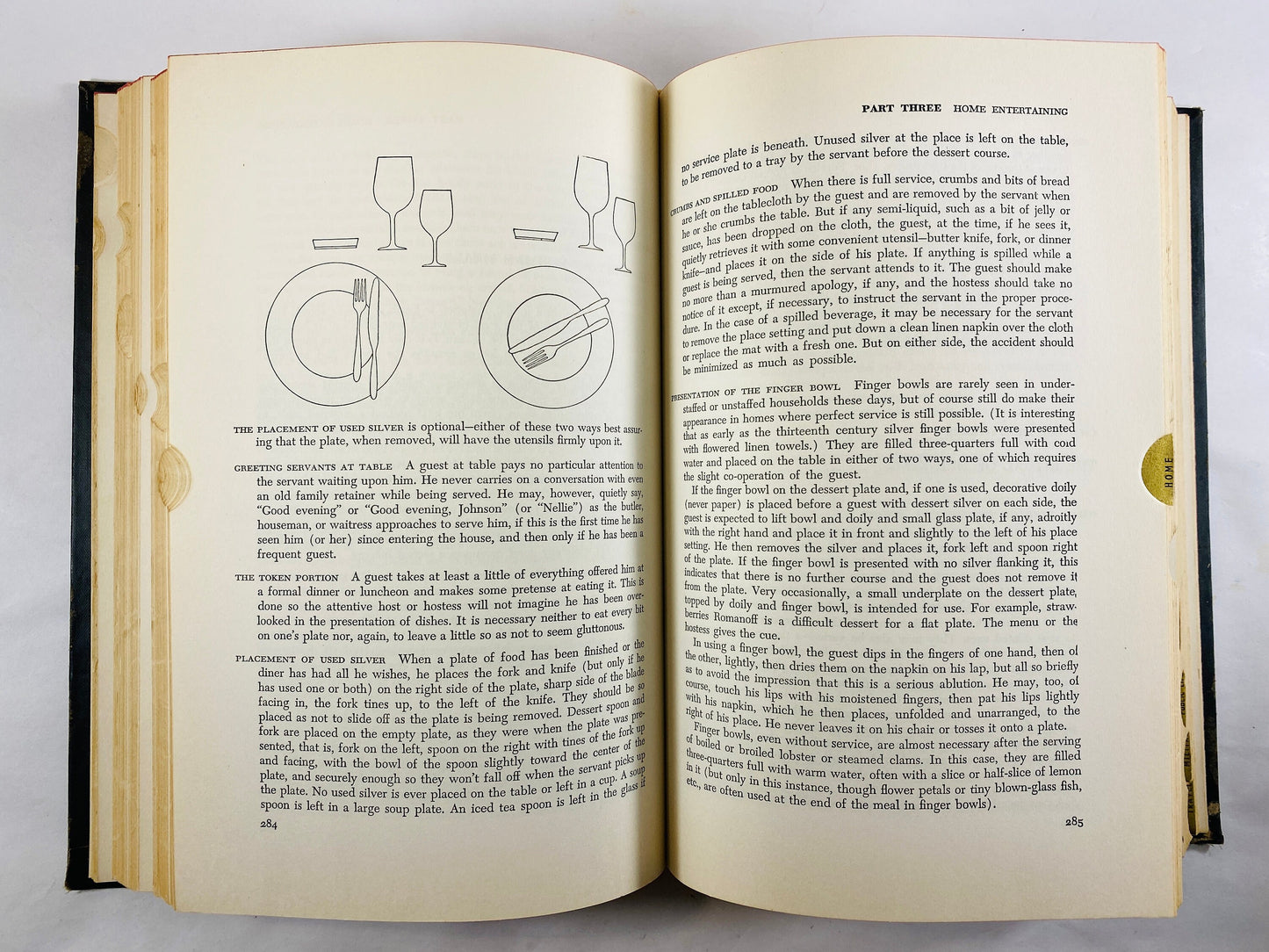 Andy Warhol illustrated! Amy Vanderbilt's Complete Book of Etiquette FIRST Edition SIGNED by Amy Vanderbilt! Vintage book circa 1954
