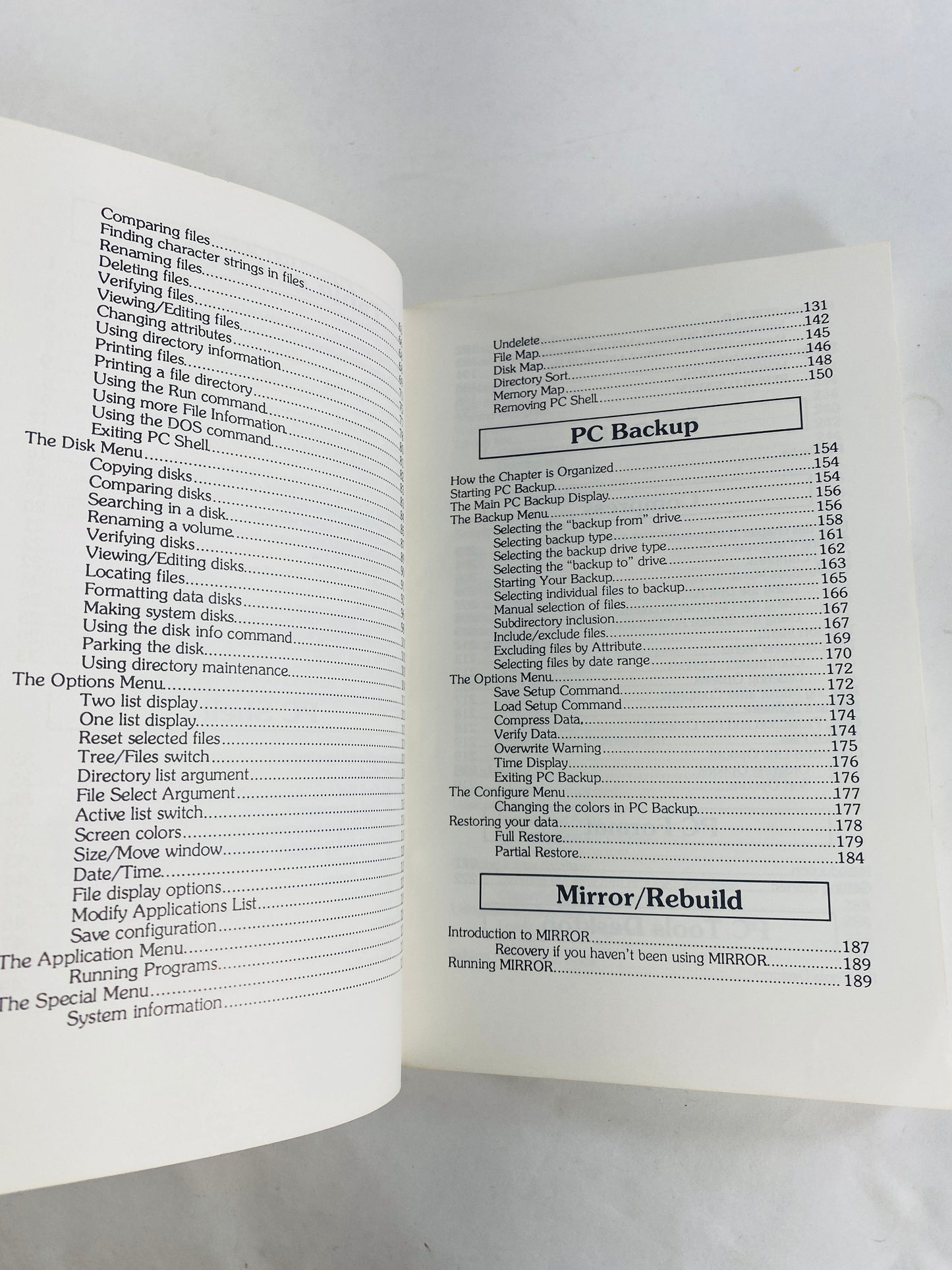 PC Tools Deluxe vintage paperback book version 5 by Central Point Software Word Perfect IBM PS/2
