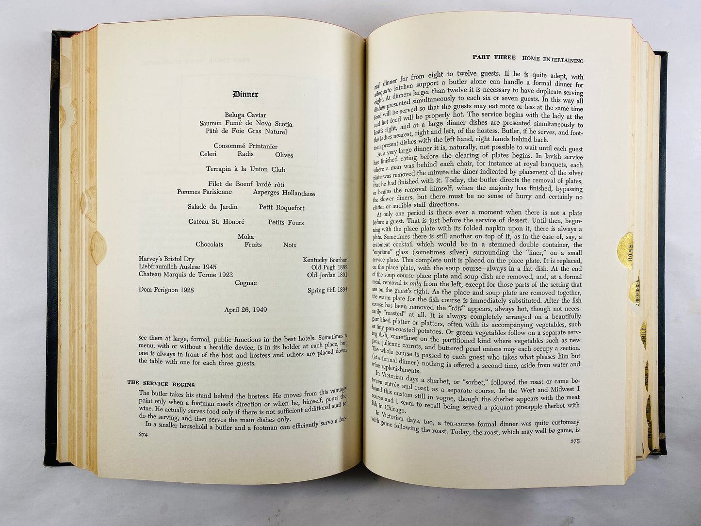Andy Warhol illustrated! Amy Vanderbilt's Complete Book of Etiquette FIRST Edition SIGNED by Amy Vanderbilt! Vintage book circa 1954