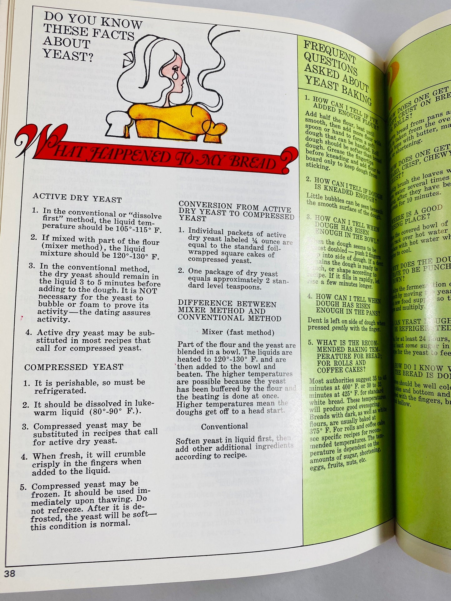 Vintage 1970s recipe booklets with fantastic retro illustrations & cooking decor printed by the City Public Service