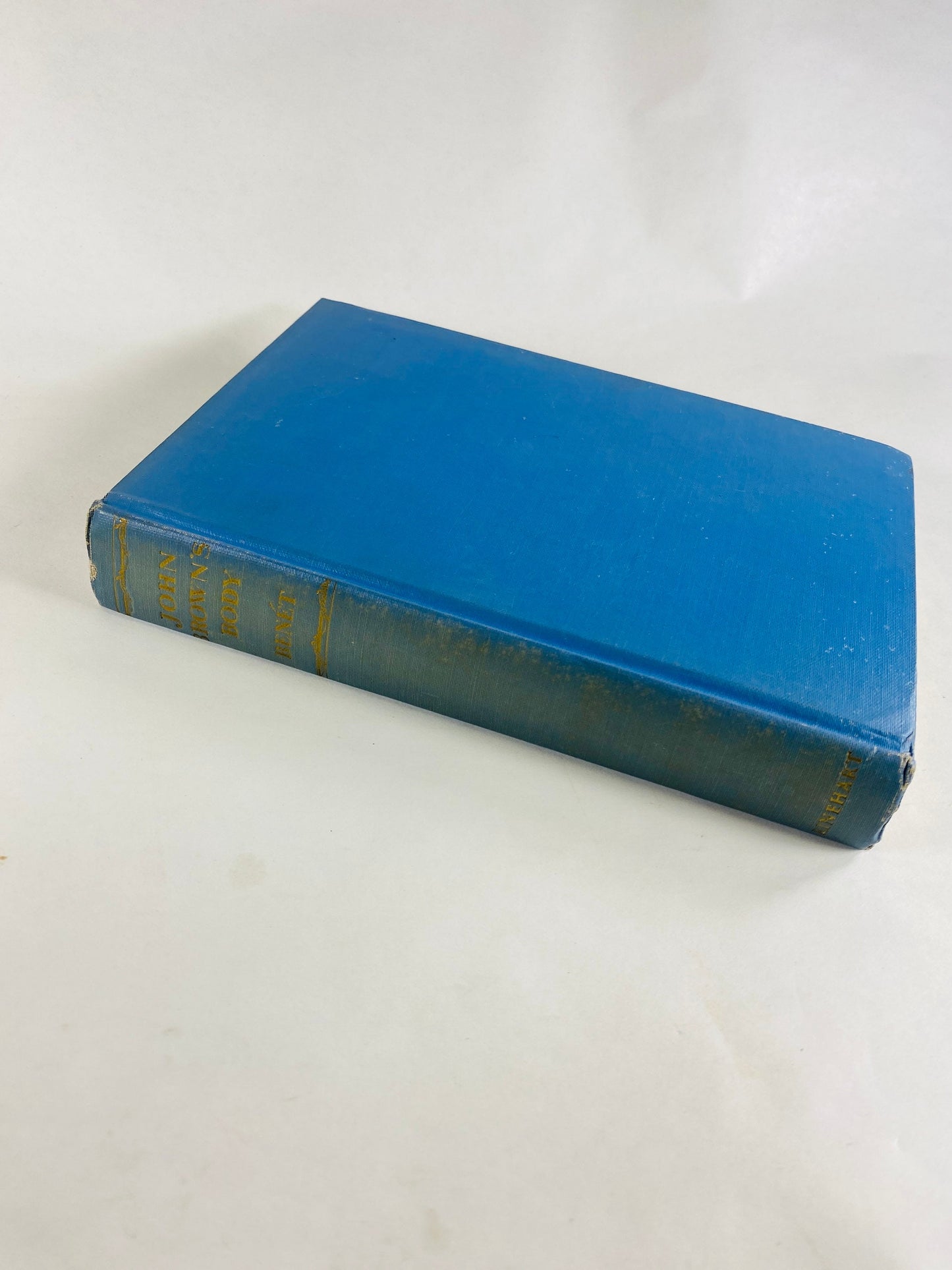 Blue vintage book John Brown's body