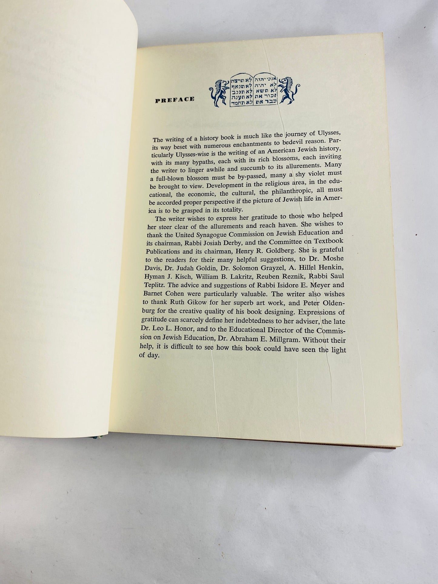 Jews in America vintage book by Deborah Pessin circa 1957 Jewish American intellectual, political structure.