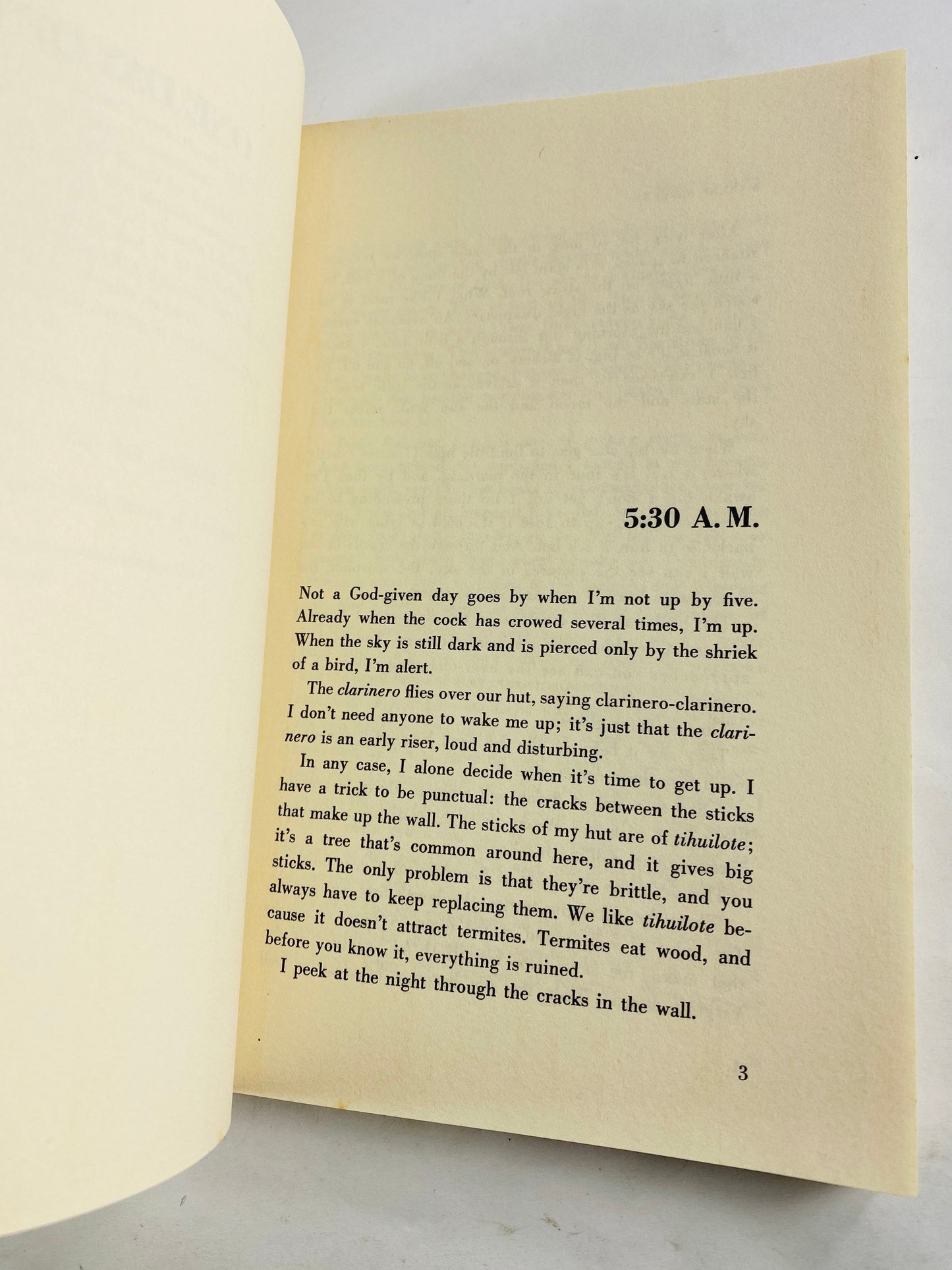 1983 One Day of Life by Manlio Argueta Vintage paperback book story takes place during the Salvadoran Civil War.
