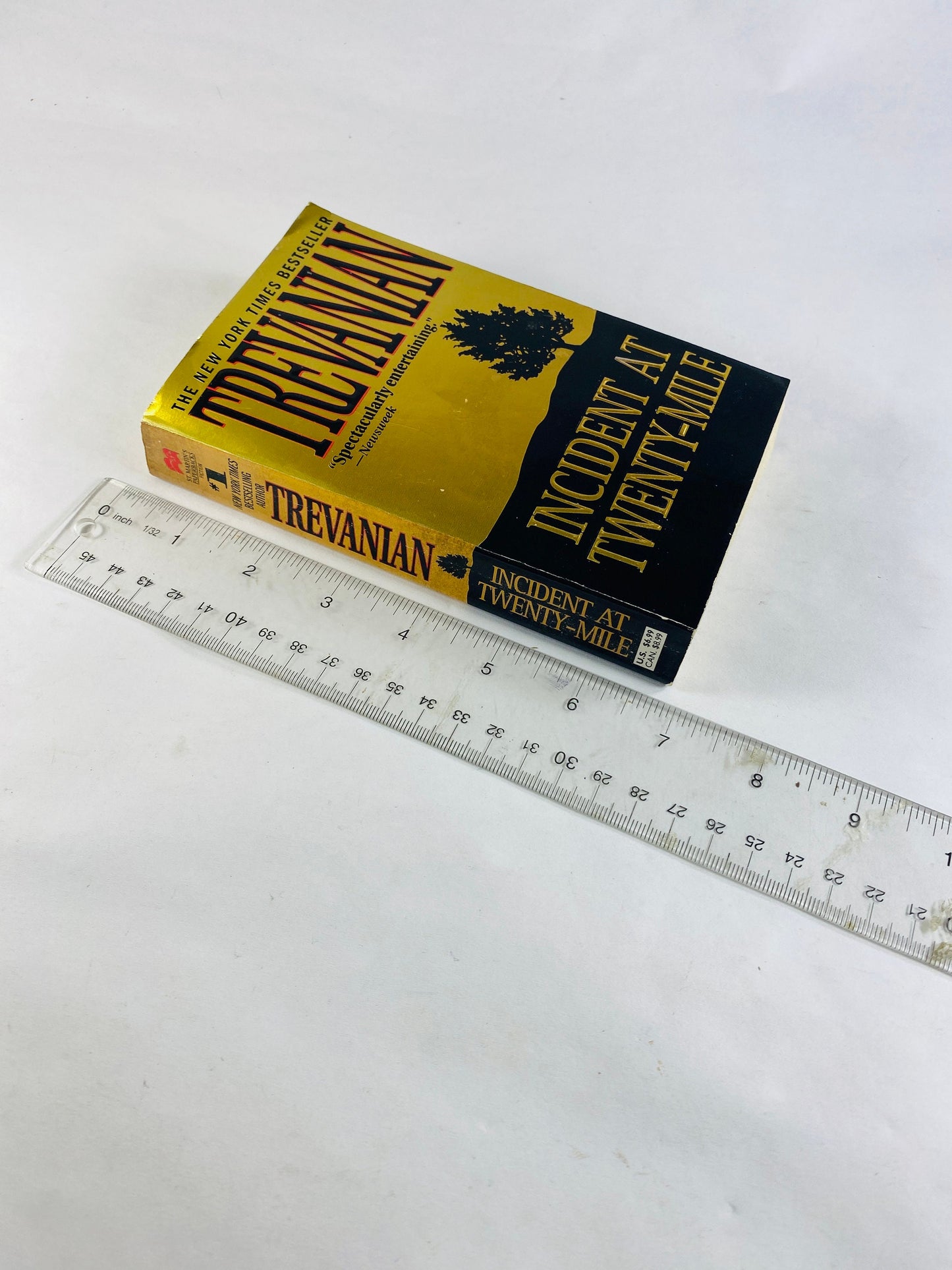 Incident at Twenty-Mile vintage book by Trevanian American Western about a madman escaped from the Territorial Prison at Laramie