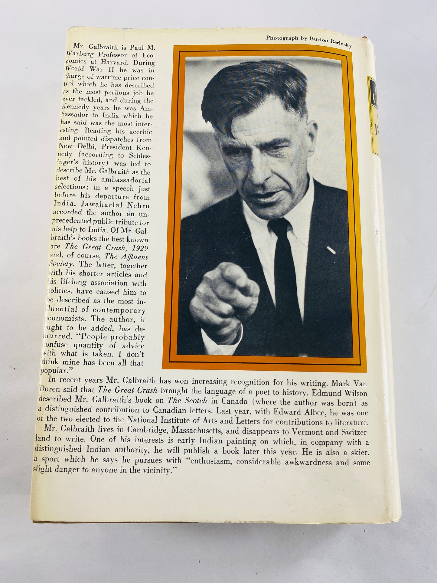 John Kenneth Galbraith FIRST EDITION New Industrial State vintage book circa 1967 about class struggle economics and large company control
