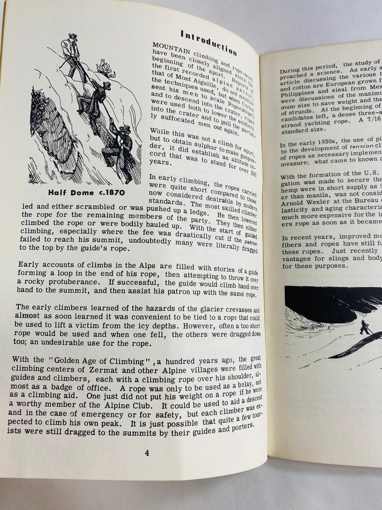 Ropes Knots and Slings for Climbers vintage booklet by Walt Wheelock circa 1967 Hiking backpacking nature gift
