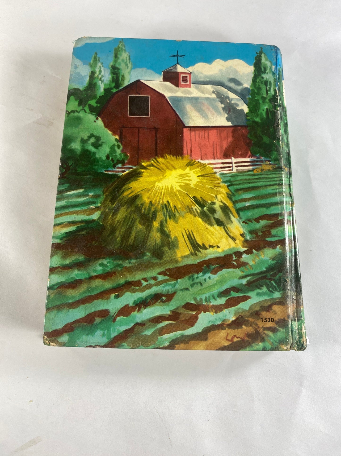 Bobbsey Twins in the Country Vintage Book circa 1953 by Laura Lee Hope. Whitman series Nancy Drew POOR Condition