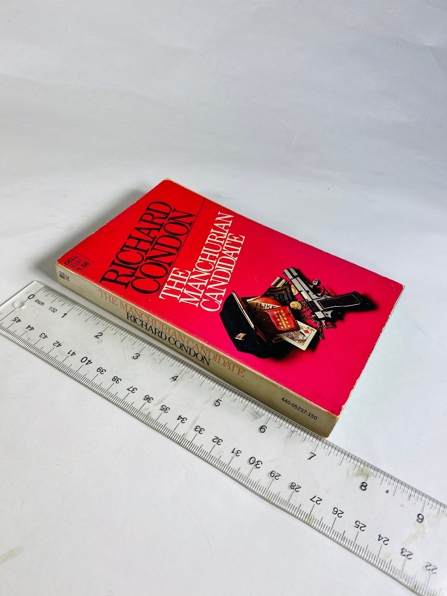 Manchurian Candidate vintage paperback book by Richard Condon circa 1974 Political thriller about becoming a Communist assassin