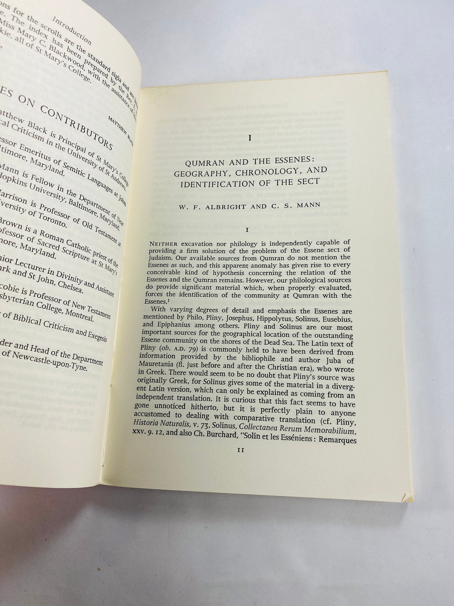 Scrolls and Christianity vintage Dead Sea Scrolls paperback book by SPCK Theological Collections circa 1969