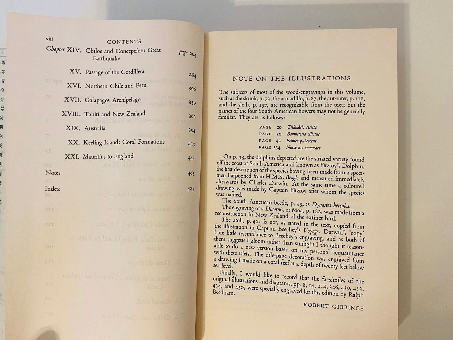 Heritage Press vintage book Charles Darwin's Journal of Researches Voyage of HMS Beagle LARGE vintage book circa 1957 outdoors nature gift