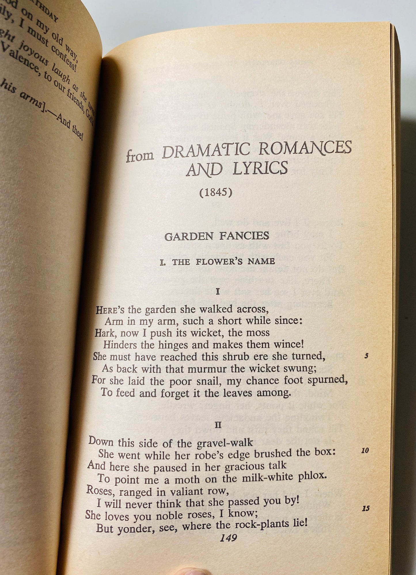 Poetry of Robert Browning Vintage Signet paperback book circa 1966 Poems, book gift.