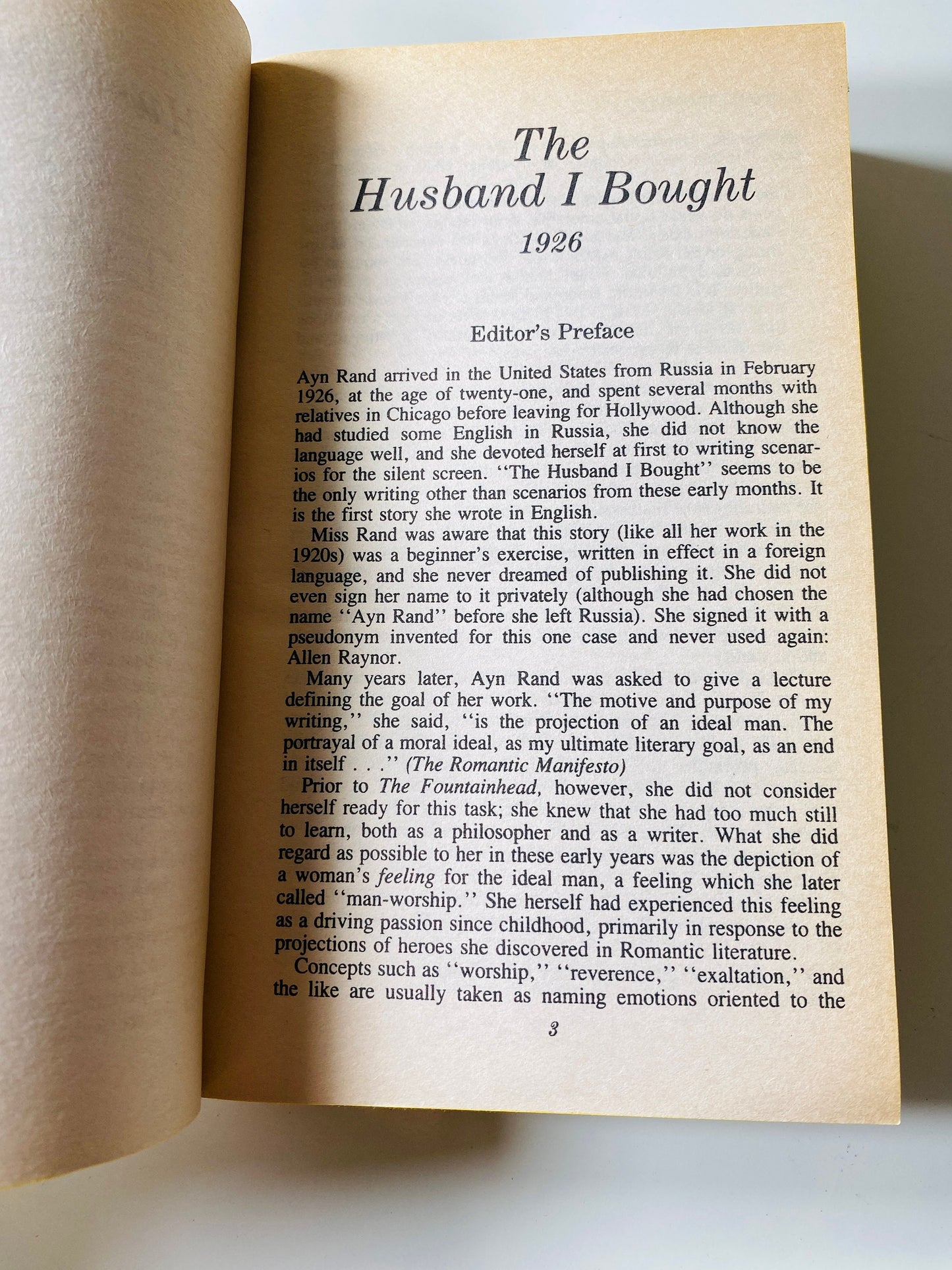 Early Writings of Ayn Rand EARLY PRINTING vintage Signet paperback book circa 1986 Objectivism novel by the author of Atlas Shrugged