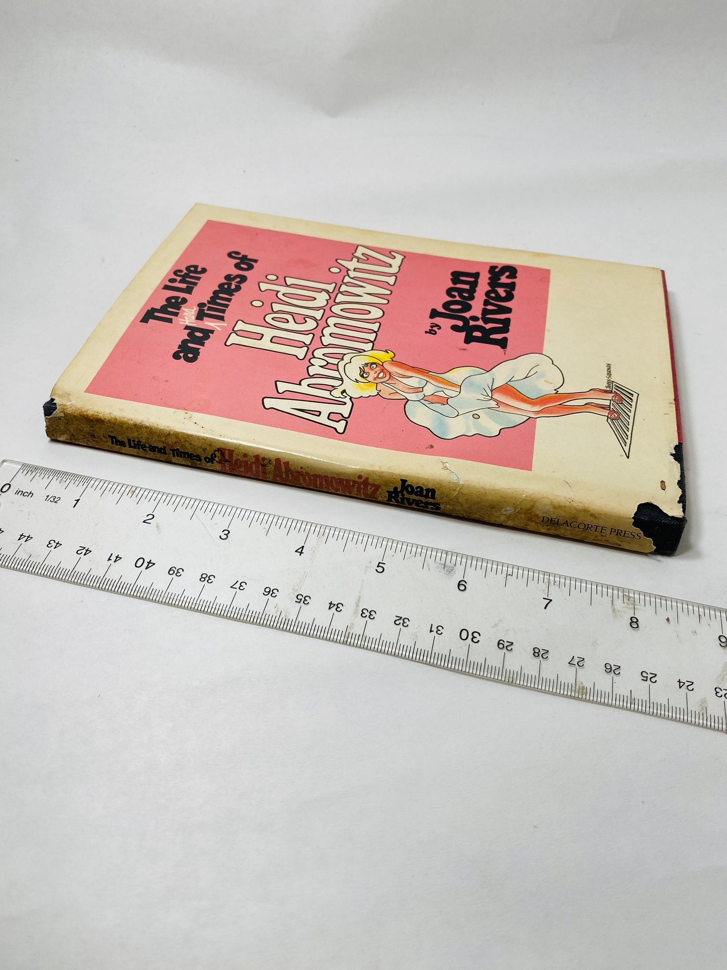 Joan Rivers vintage book Life & Times of Heidi Abromowitz FIRST EDITION circa 1984 collectible comedian female Stocking Stuffer Chanukah