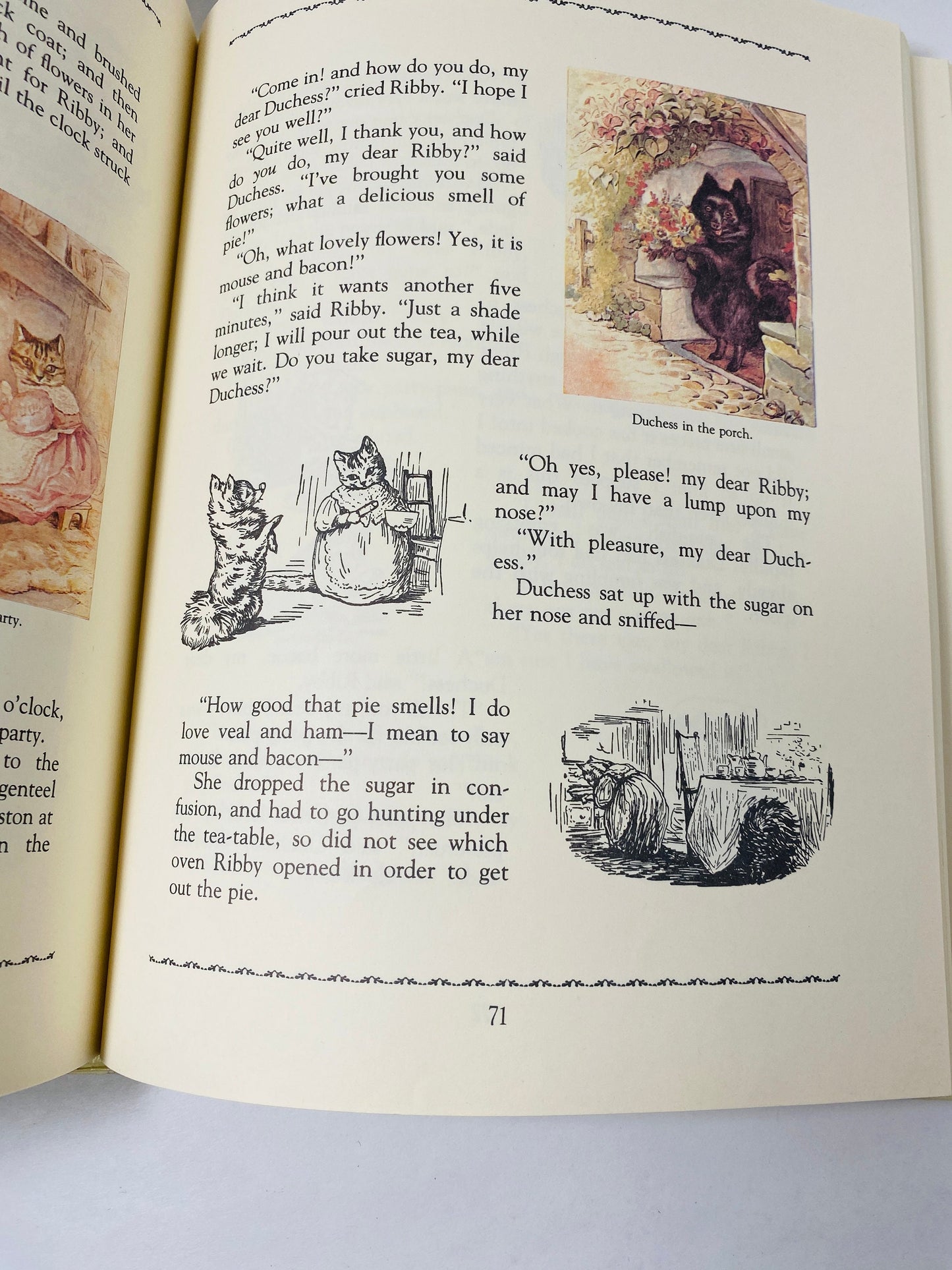 Tales of Peter Rabbit and his Friends vintage book from 1984 written by Beatrix Potter. Crown Publisher Christmas gift. stocking stuffer