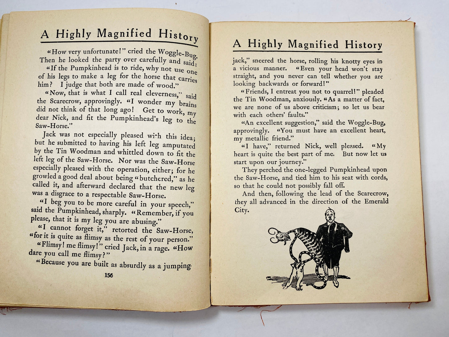 Land of Oz by Frank Baum vintage book circa 1939 Magical tale of adventure and love in the Land of Oz. Reilly & Lee Co. John R Neill