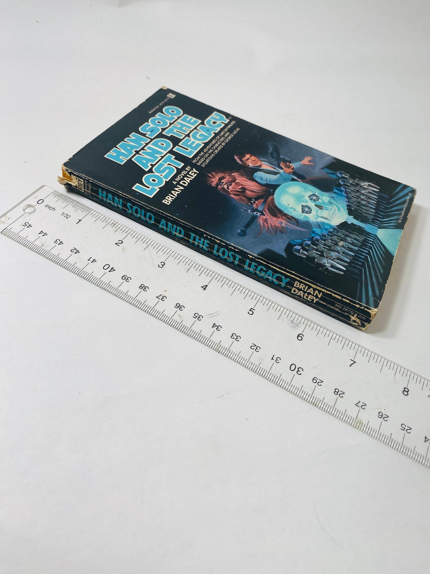 1980 Han Solo and the Lost Legacy vintage paperback book From Adventures of Luke Skywalker Star Wars George Lucas Young Jedi Knights gift