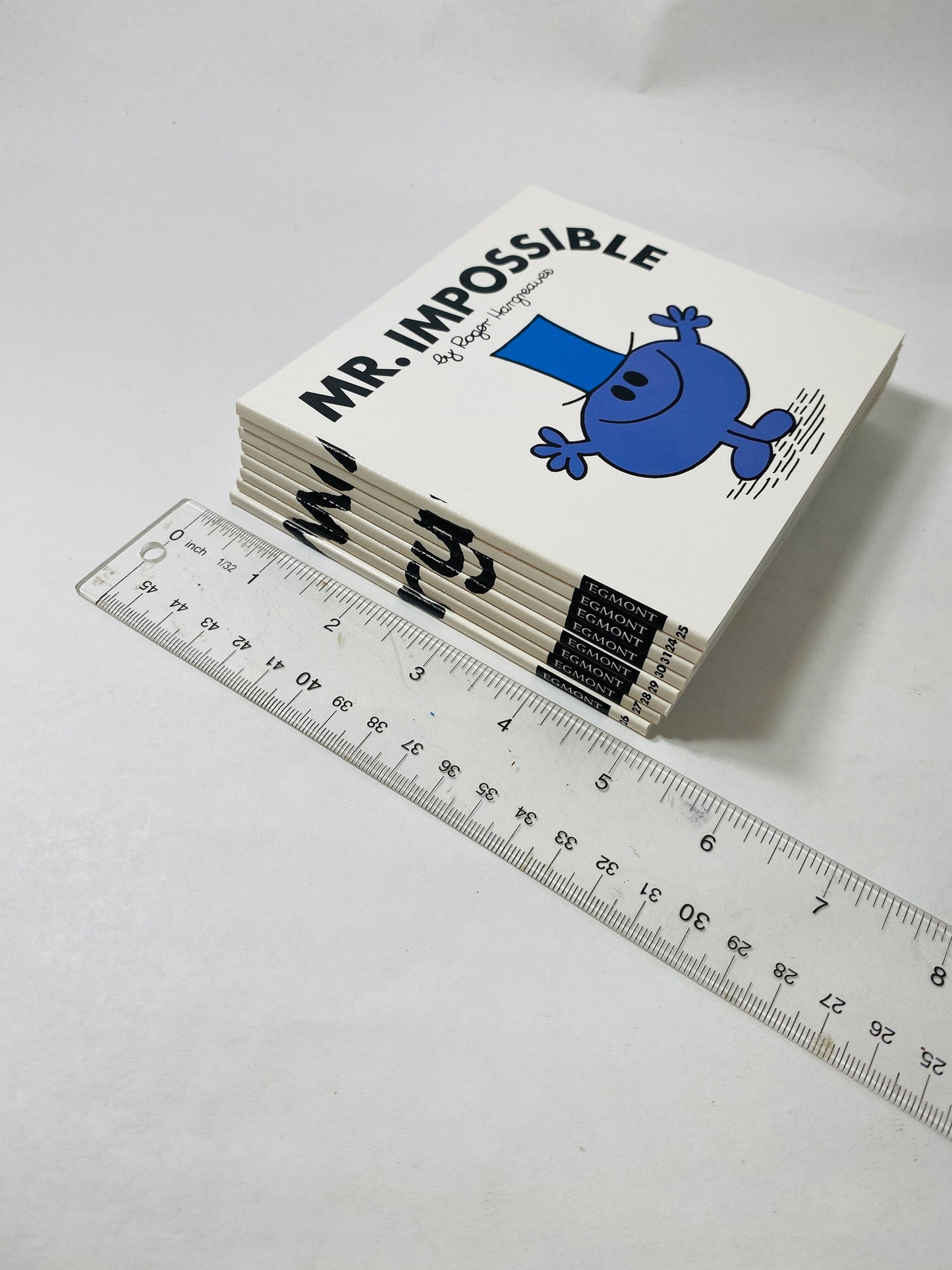 Mr. Lazy Mr Men vintage paperback books by Roger Hargreaves circa 1990 Children's books. Christmas stocking stuffer Impossible Dizzy Tall