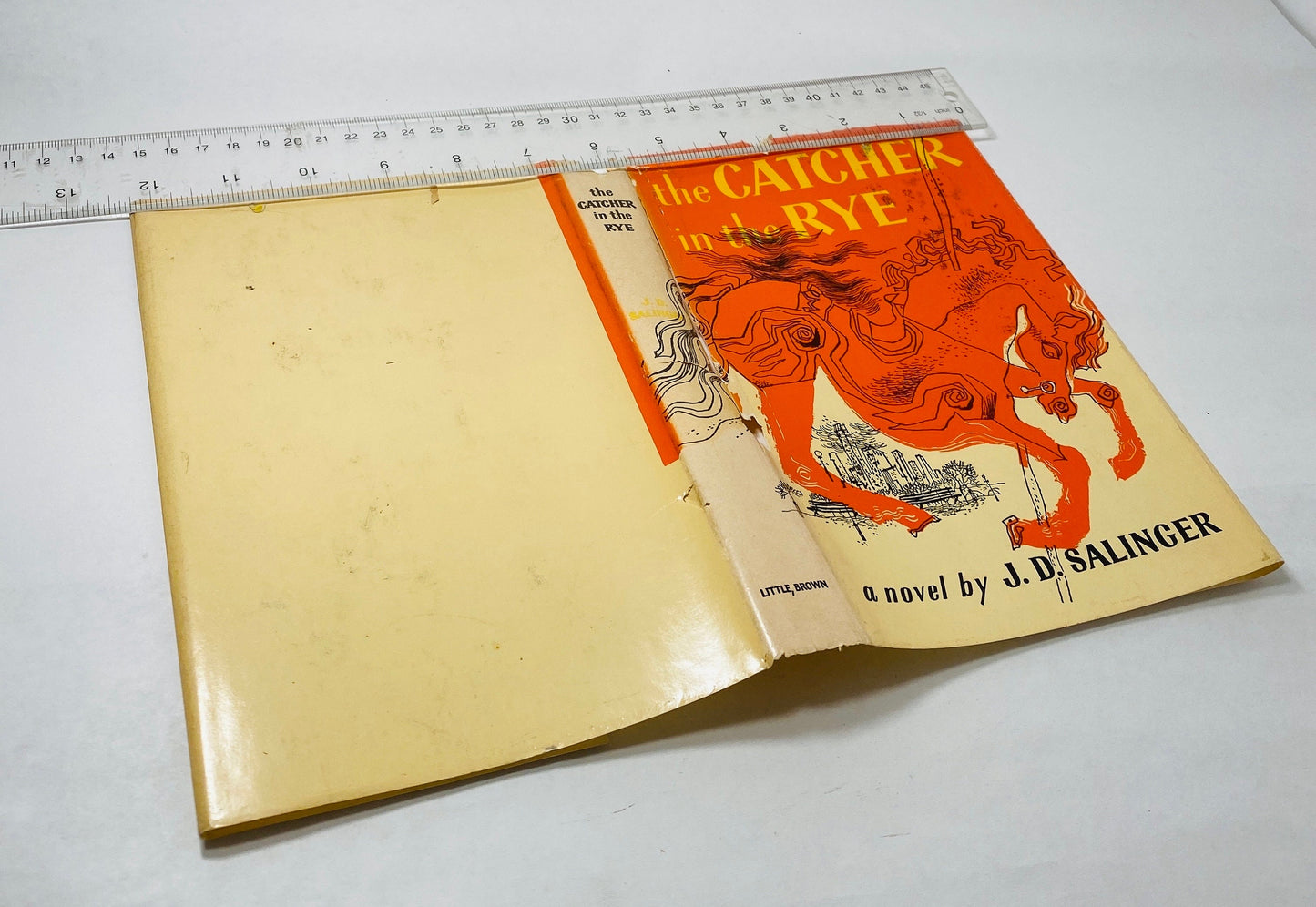 Catcher in the Rye EARLY Printing by JD Salinger vintage book circa 1951 BCE Teenage angst alienation Holden Caulfield gift