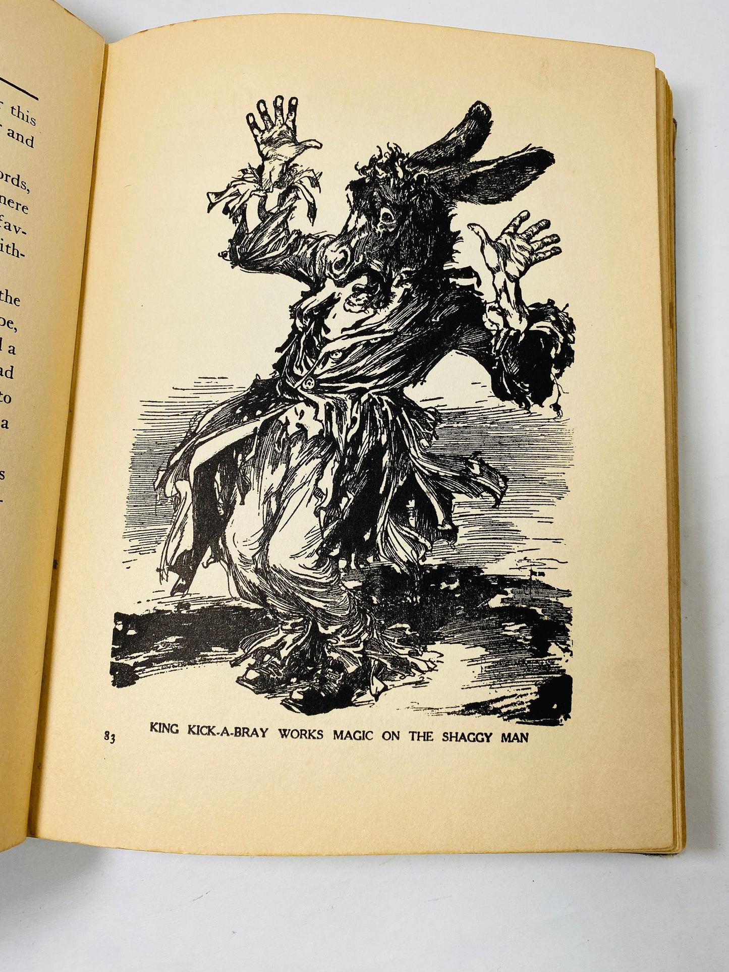 1909 antique Road to Oz vintage book by Frank Baum EARLY EDITION Wizard of Oz series adventure and love Reilly & Lee John R Neill