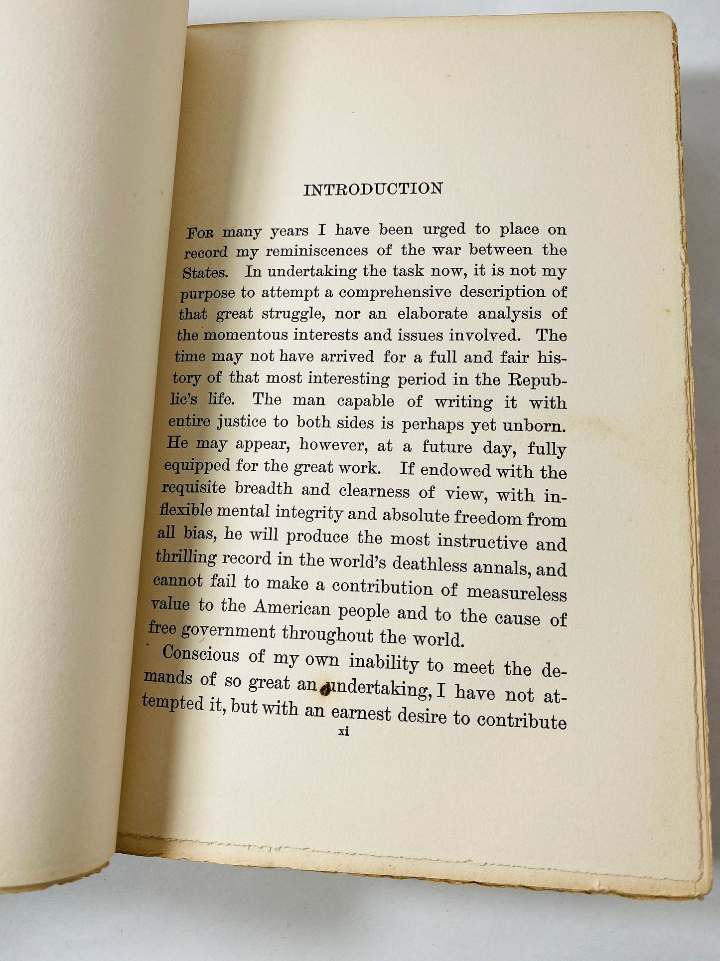 1903 Reminiscences of the Civil War by General John Gordon vintage book Beautiful blue decor with gilded gold American soldier secession