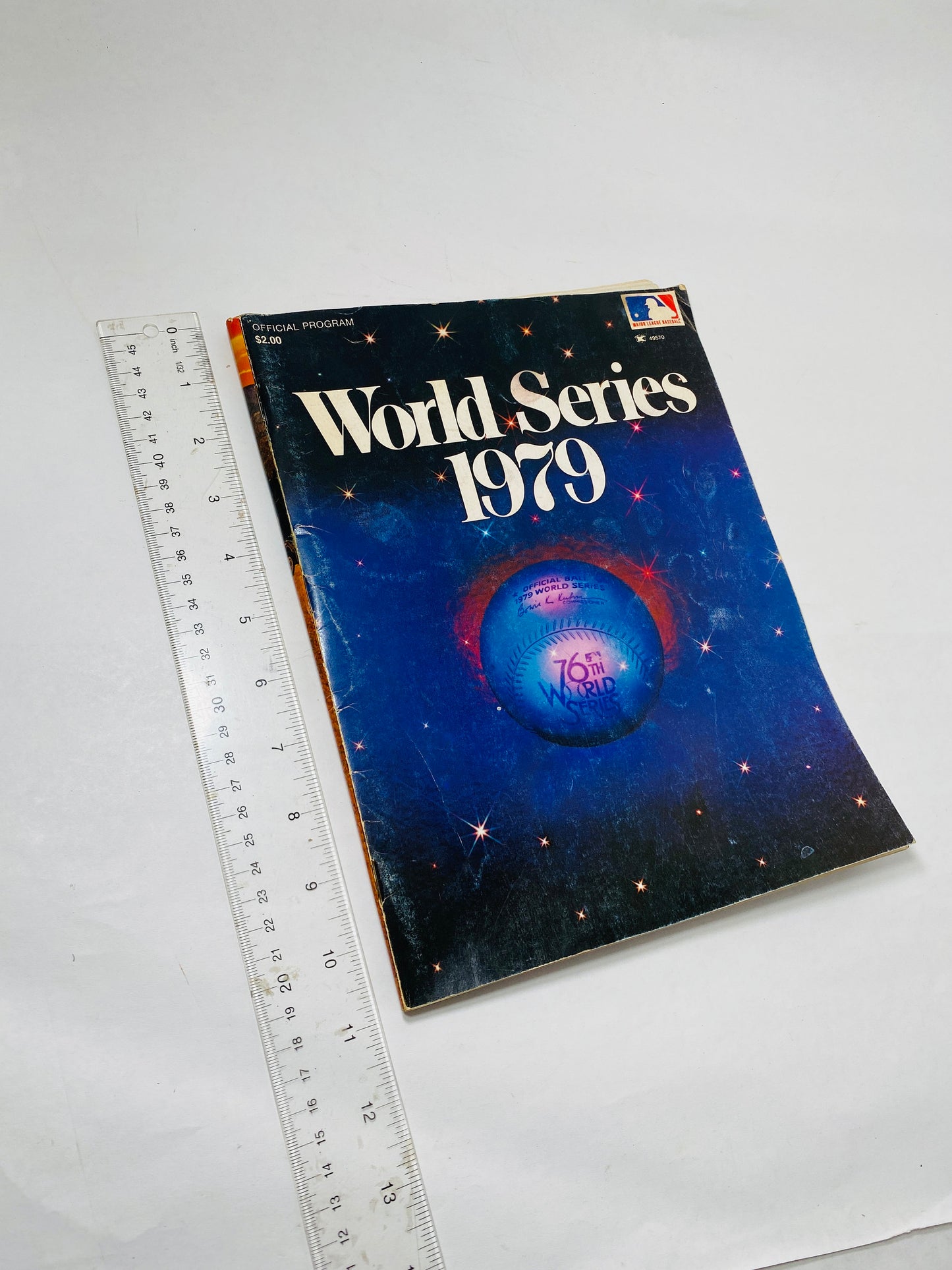 1979 Vintage World Series Souvenir program booklet Baltimore Orioles Pittsburgh Pirates Baseball MLB Father husband girlfriend best gift