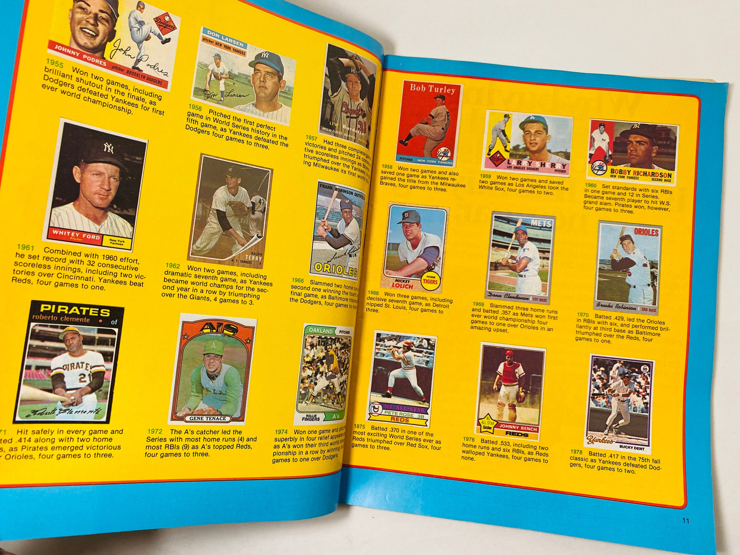 1979 Vintage World Series Souvenir program booklet Baltimore Orioles Pittsburgh Pirates Baseball MLB Father husband girlfriend best gift