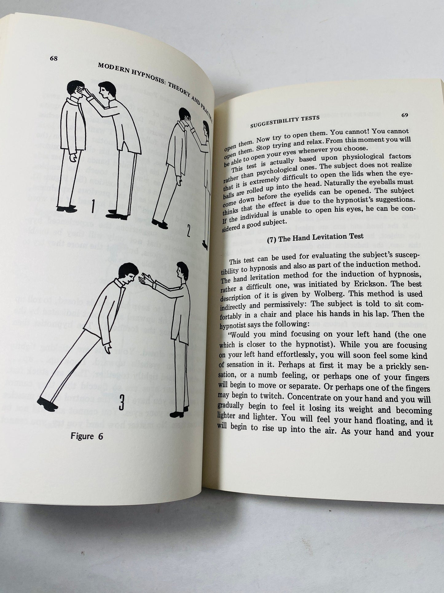 Modern Hypnosis vintage paperback book by Masud Ansari circa 1982 Mind Control Method FIRST paperback printing.