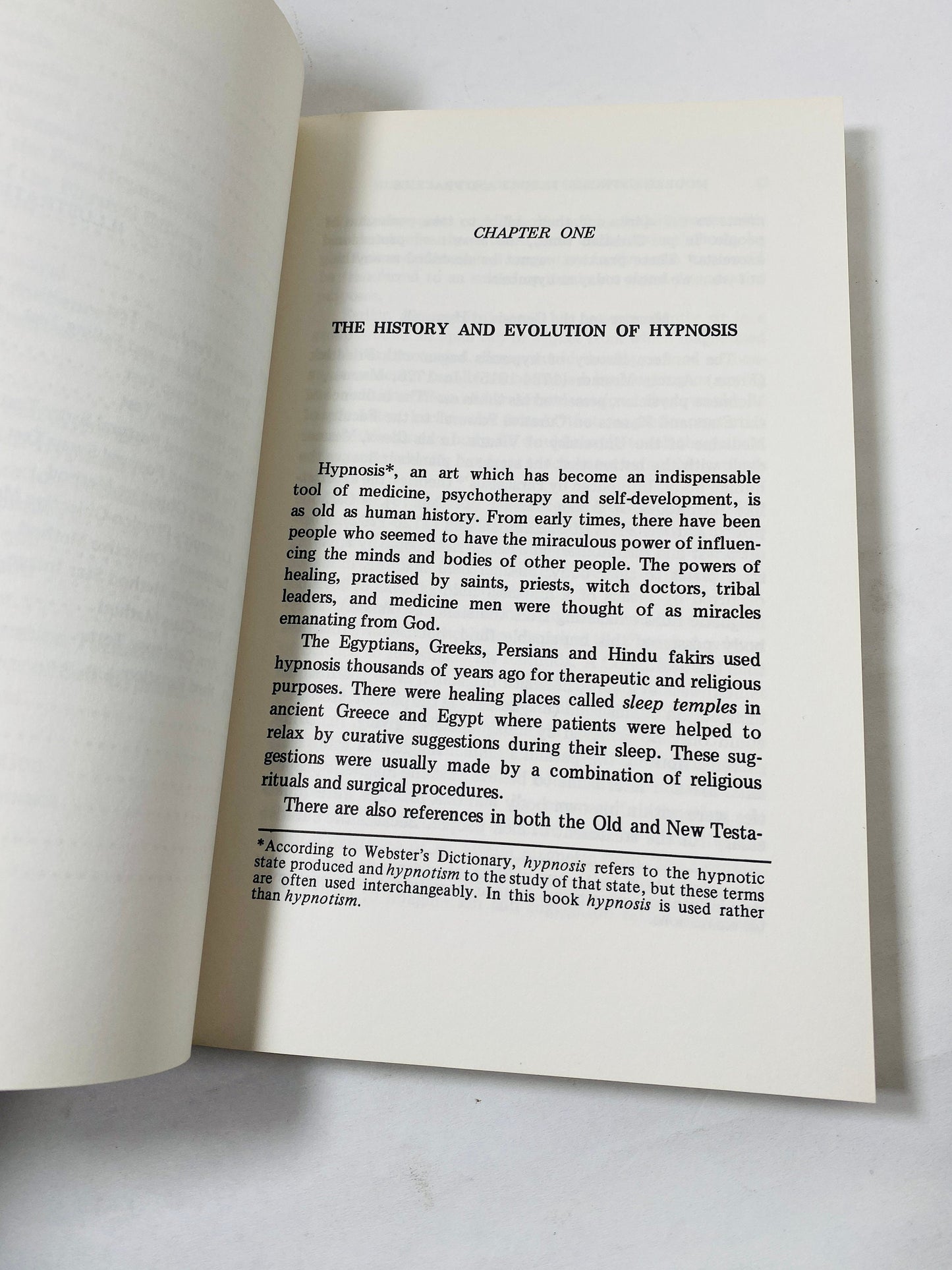 Modern Hypnosis vintage paperback book by Masud Ansari circa 1982 Mind Control Method FIRST paperback printing.