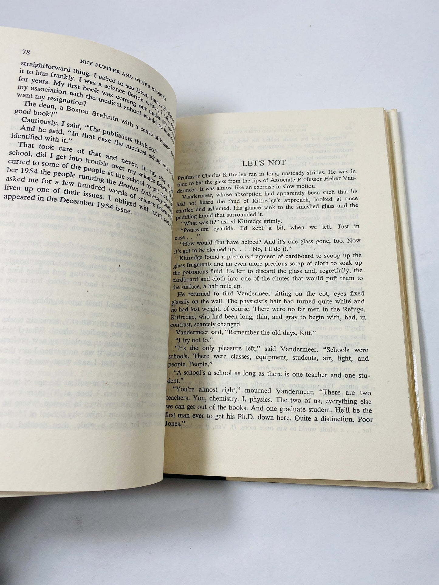 Buy Jupiter vintage book by Isaac Asimov circa 1975 science fiction Fathers Day gift Each an Explorer Founding 2340 AD Light Verse