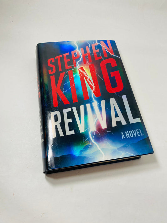 Revival by Stephen King FIRST EDITION Vintage book with dust jacket. Former Library Book. Perfect gift!