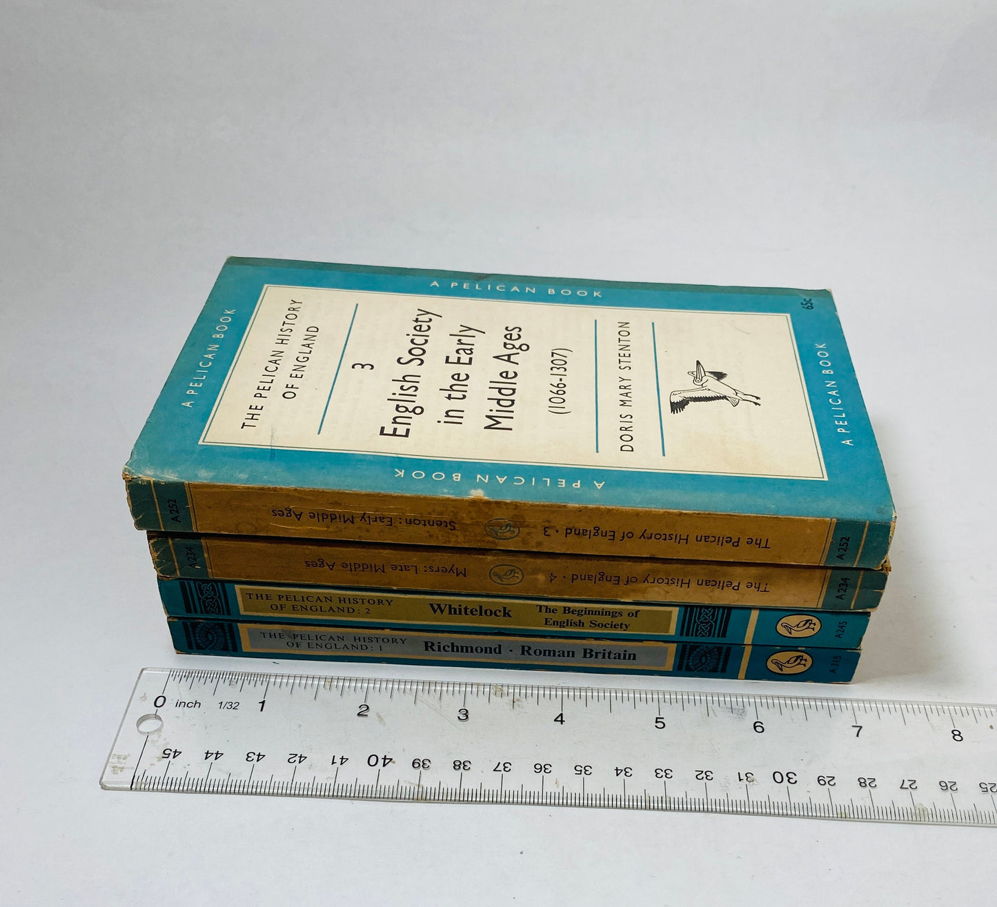 1953 Pelican History of England vintage paperback English Society in the Early Middle Ages Doris Stenton Beginnings Roman