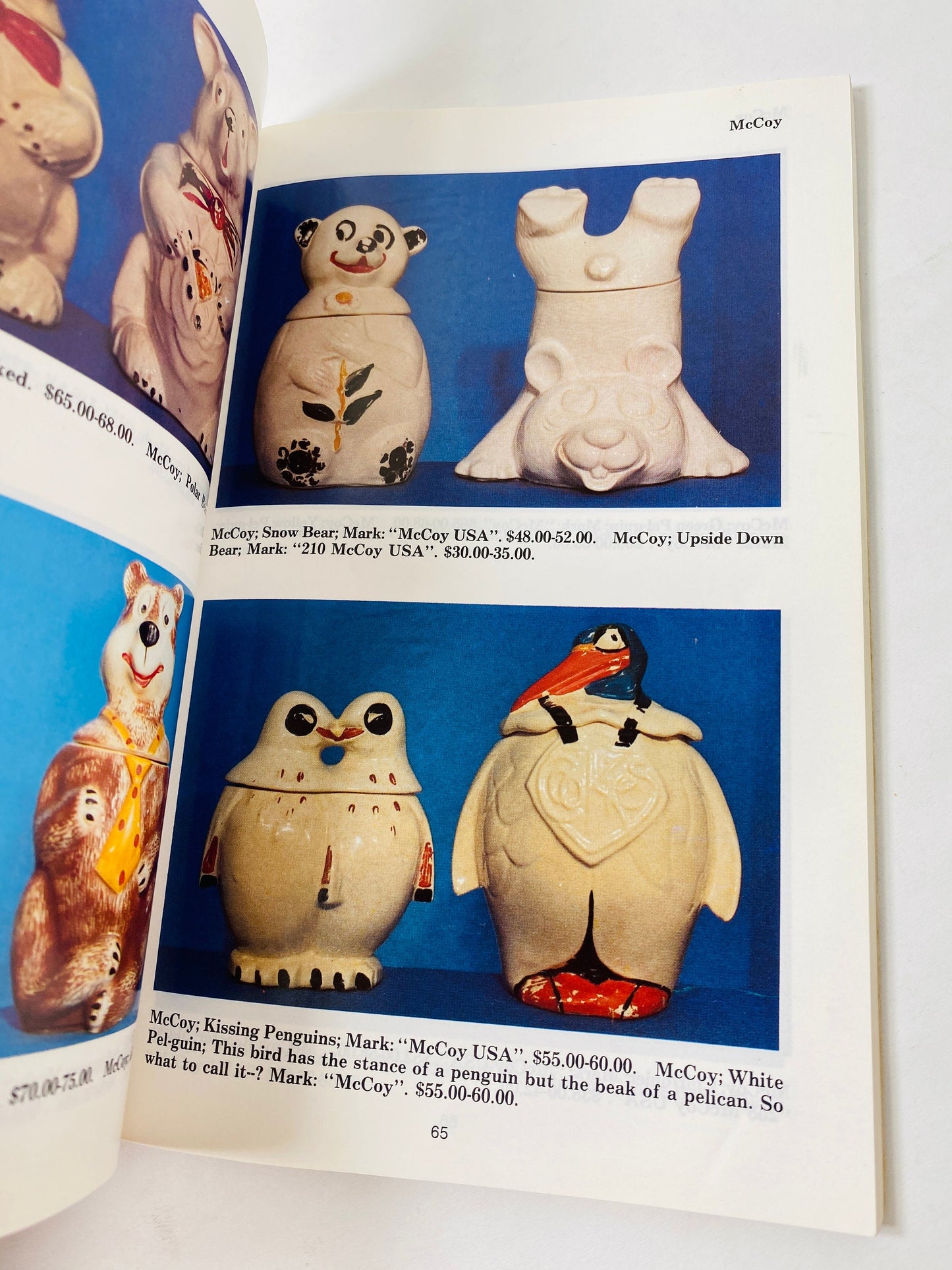 Cookie Jars vintage paperback book circa 1989 detailing kitchen collectibles with illustrations by Ermagene Westfall