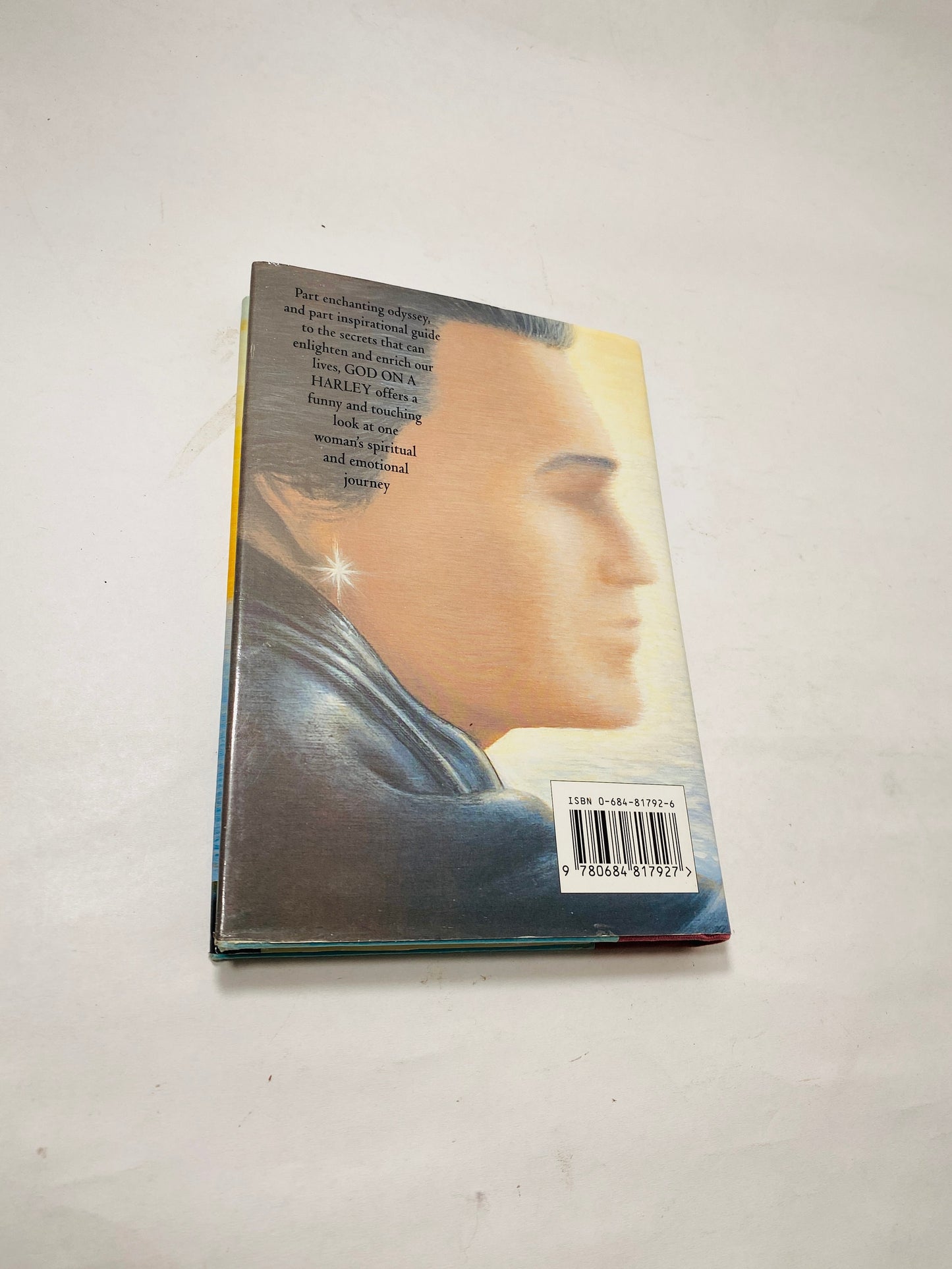 God on a Harley EARLY PRINTING vintage book by Joan Brady printed in Great Britain Spiritual recovery divorce AA